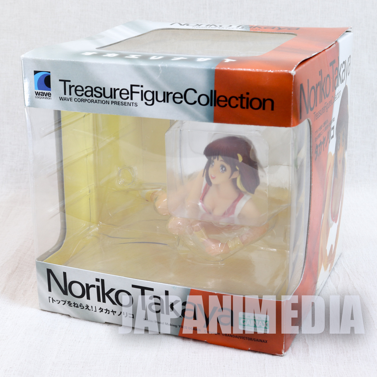 Gun Buster Noriko Takaya 1/10 PVC Figure Wave Top wo Nerae! JAPAN ANIME MANGA