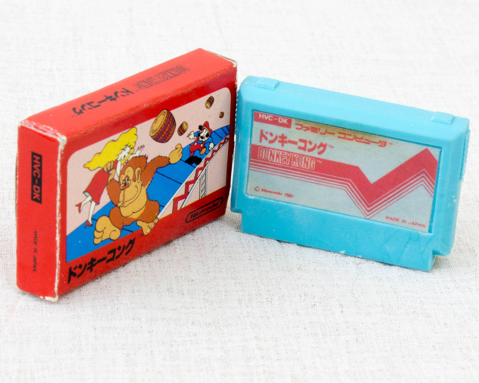 Dr. Mario Donkey Kong Cassette Mini Eraser 4pc Set Nintendo JAPAN FAMICOM NES