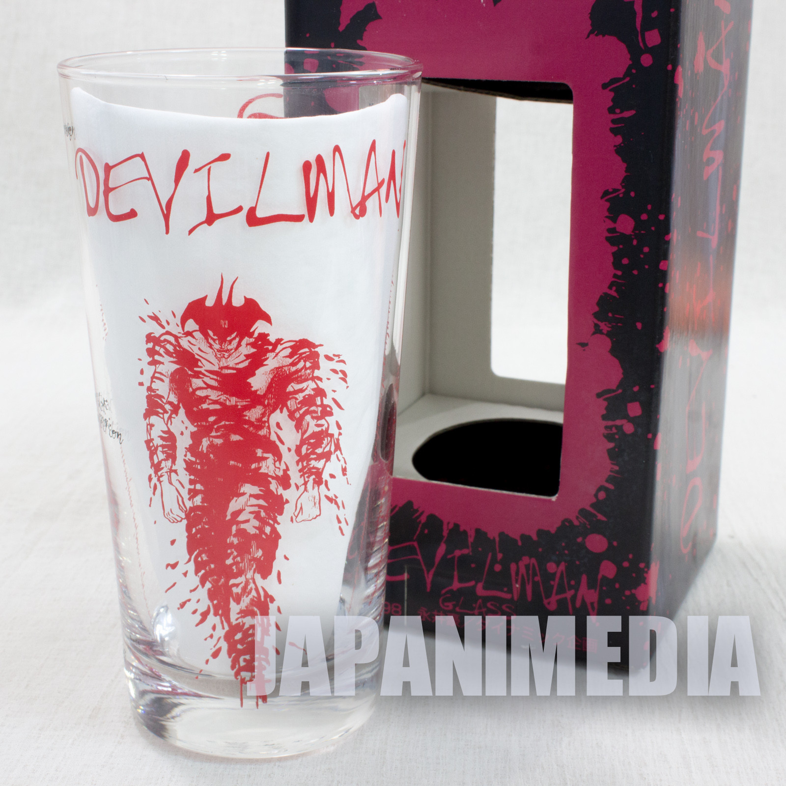 Devilman Red Ver. Glass Go Nagai SK JAPAN ANIME MANGA