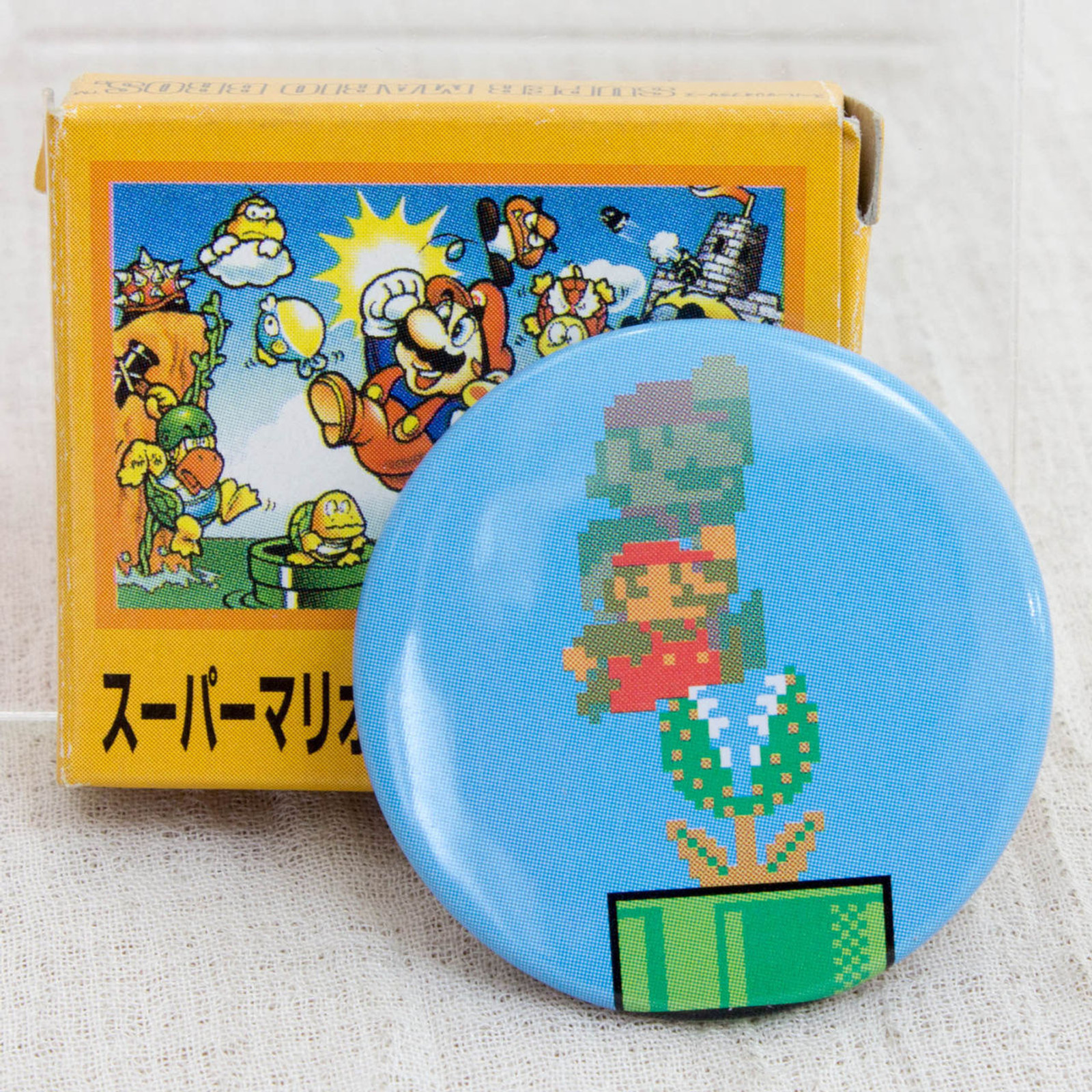 Retro Rare Super Mario Bros. Cassette Mini Pins Nintendo JAPAN FAMICOM NES
