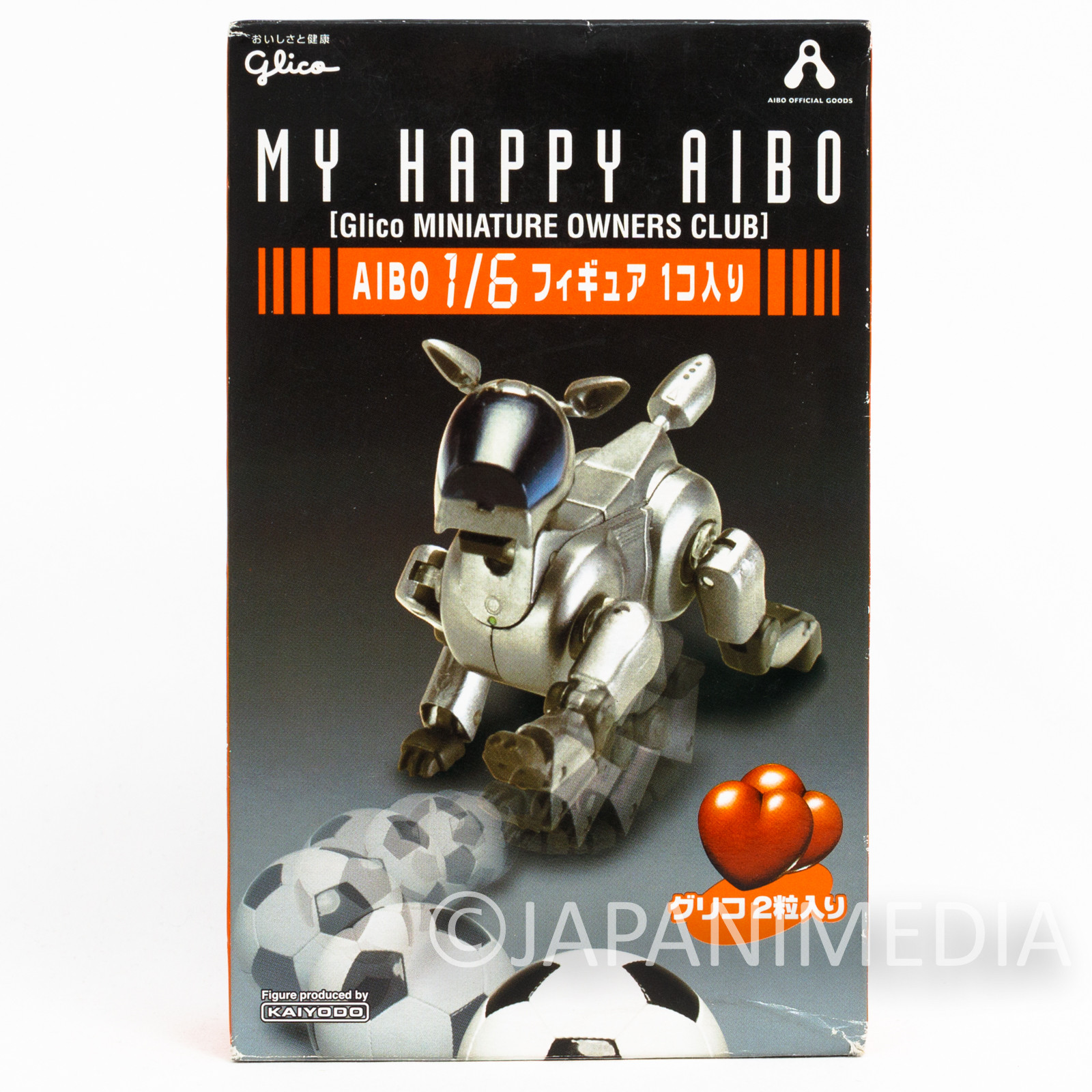 MY HAPPY AIBO ERS-210A Silver 1/6 Miniature Figure Kaiyodo Glico