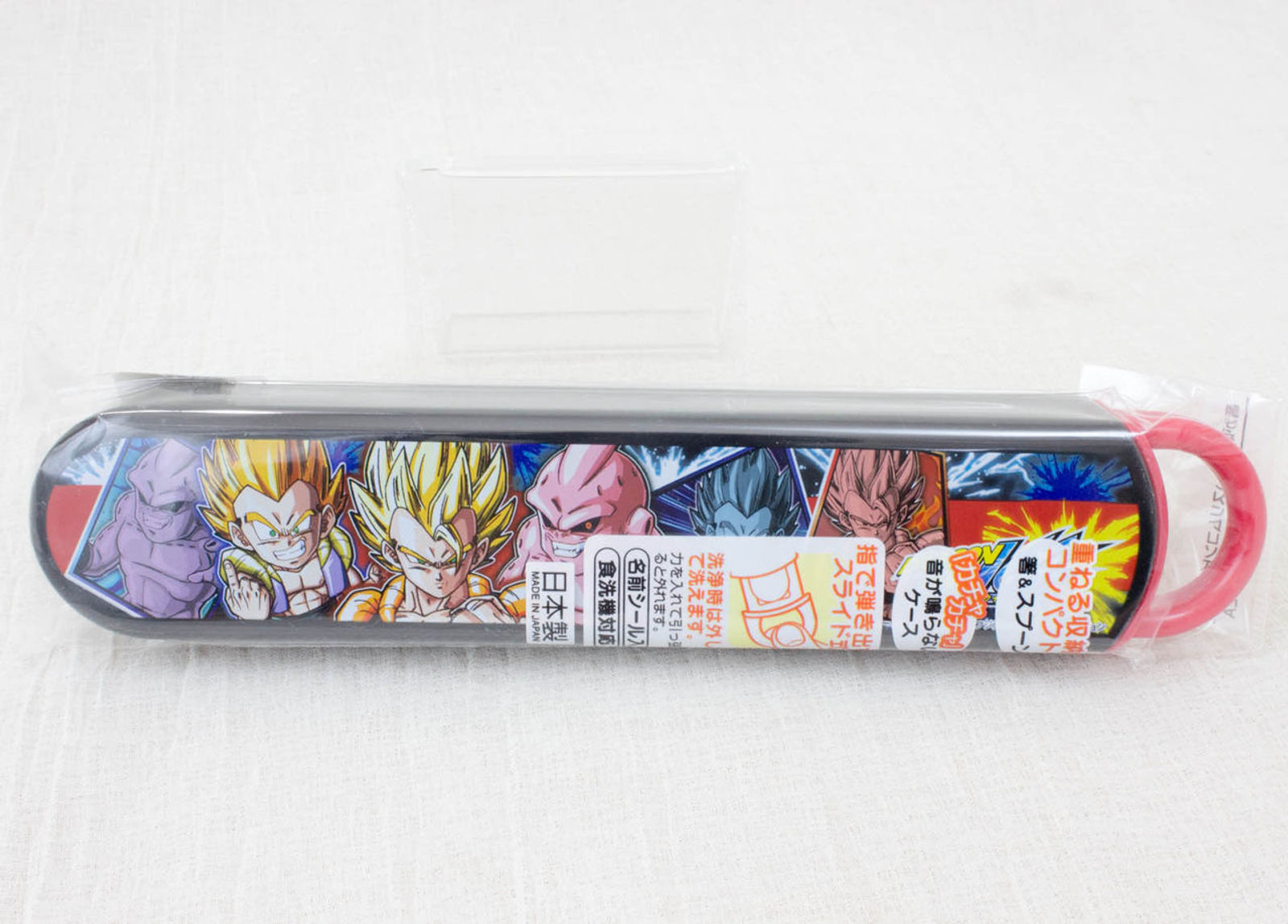 Dragon Ball Kai Chopsticks & Spoon in Case Set Majin Boo JAPAN