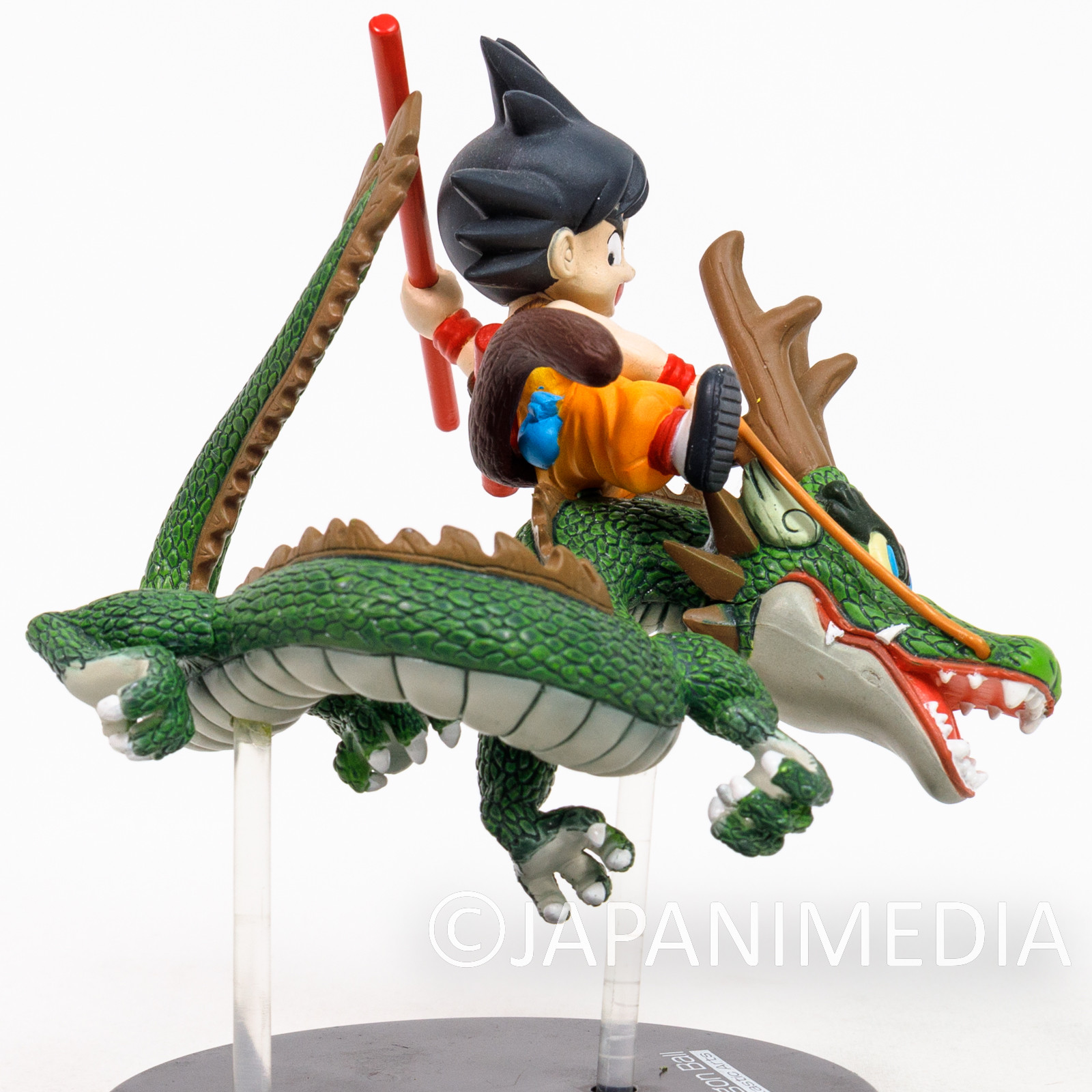 Dragon Ball Z Fantastic Arts Son Gokou on Shenron Figure BANDAI JAPAN ANIME