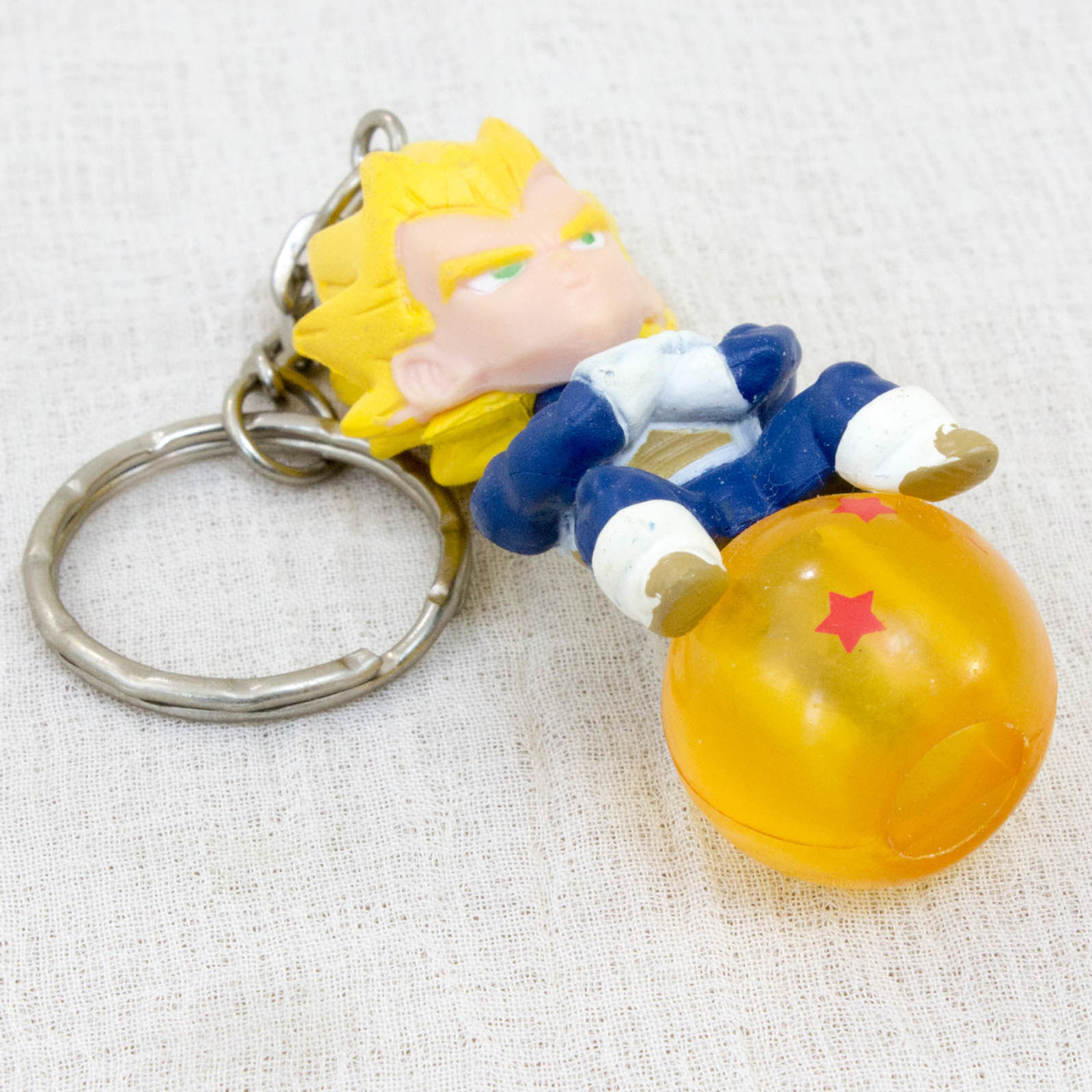 Dragon Ball Z Super Saiyan Vegeta Chara Petit Figure Key Chain JAPAN ANIME MANGA