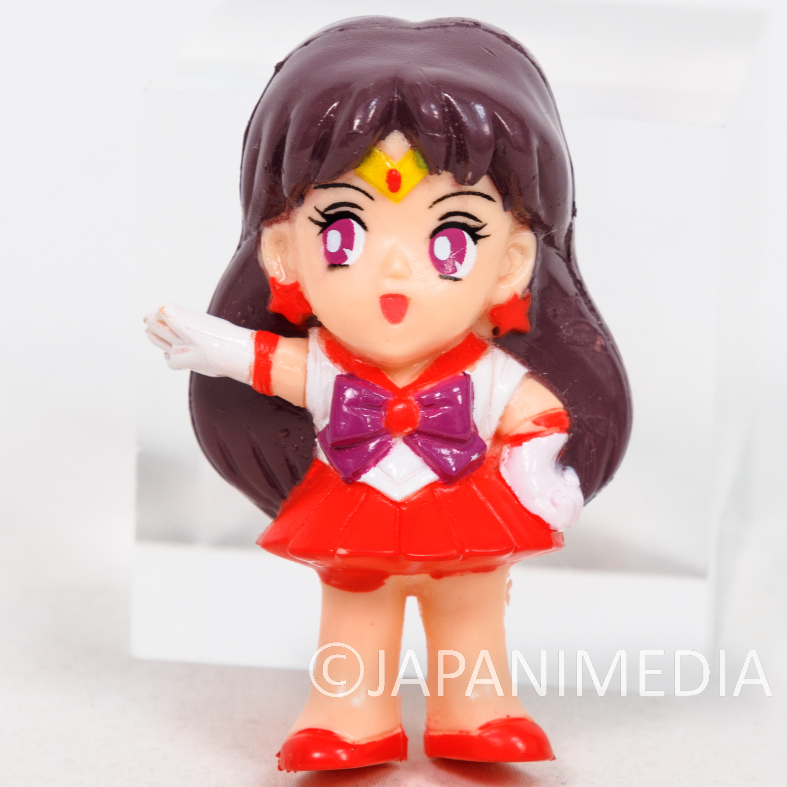 Sailor Moon Sailor Mars (Rei Hino) Retro Mini Figure 2.5" BANDAI