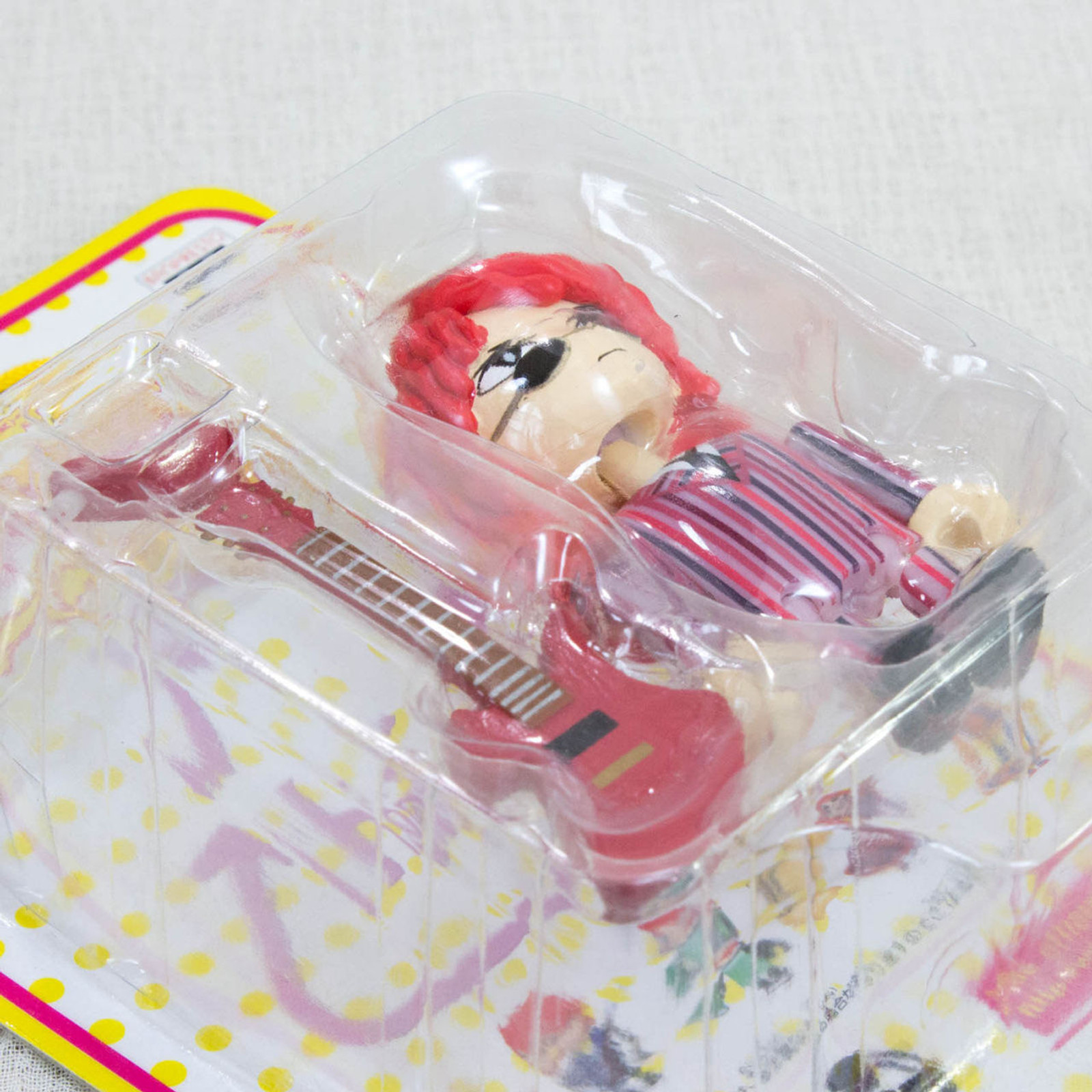 hide with Guitar X-Japan Play Doll Mini Figure Banpresto J-Rock Visual Kei