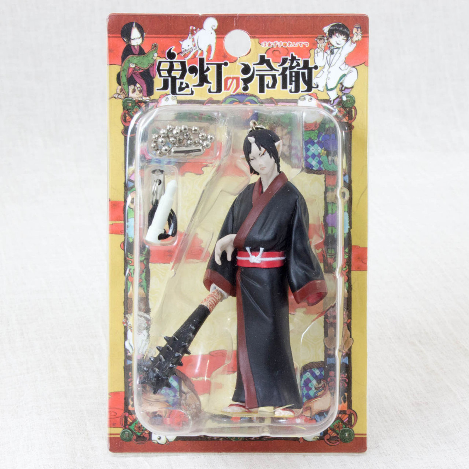 Hozuki's Coolheadedness Hozuki 3" Figure Ballchain Strap Aile Planning JAPAN