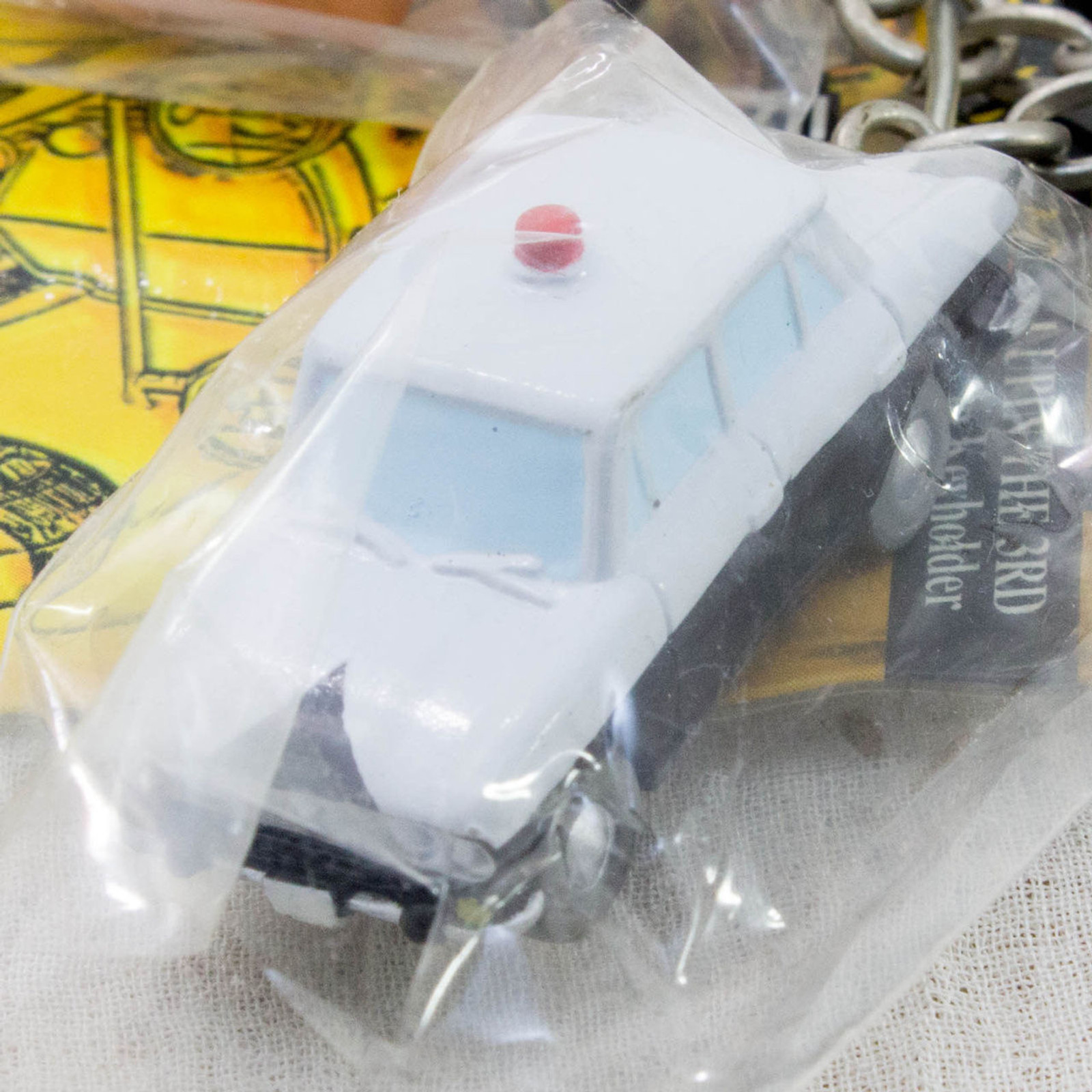 Lupin the Third (3rd) Zenigata & Police Car Figure Keychain JAPAN ANIME MANGA