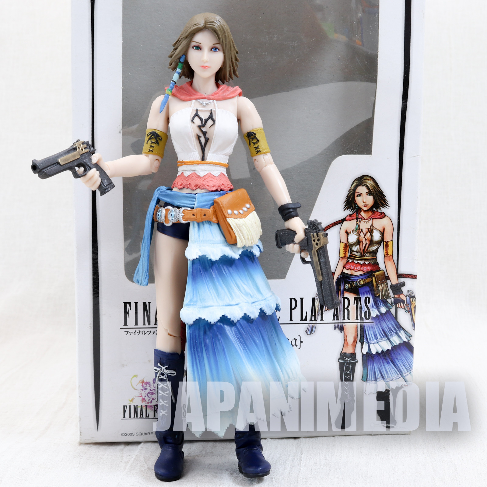 Final Fantasy X-2 Yuna PLAY ARTS PVC Action Figure Square Enix JAPAN GAME