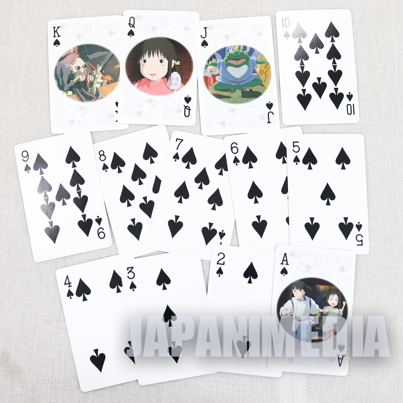 Spirited Away Trump Playing Cards Studio Ghibli JAPAN ANIME MANGA