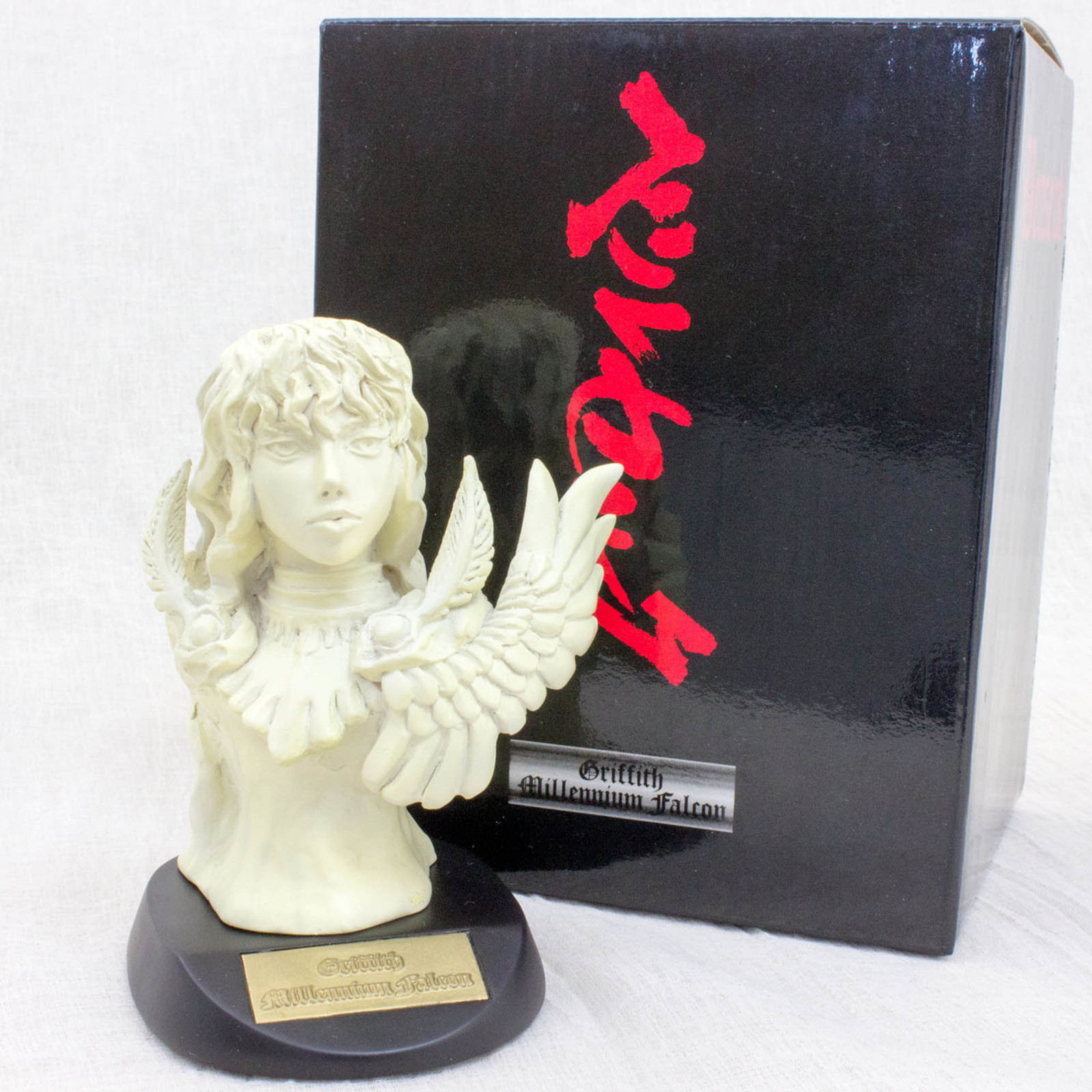 Berserk Griffith Millennium Falcon Bust Figure White Limited Art of War JAPAN