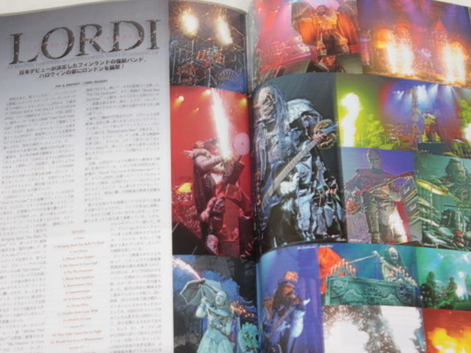 2007/01 BURRN! Japan Magazine AEROSMITH/LOUD PARK 06/LORDI/KILLSWITCH ENGAGE