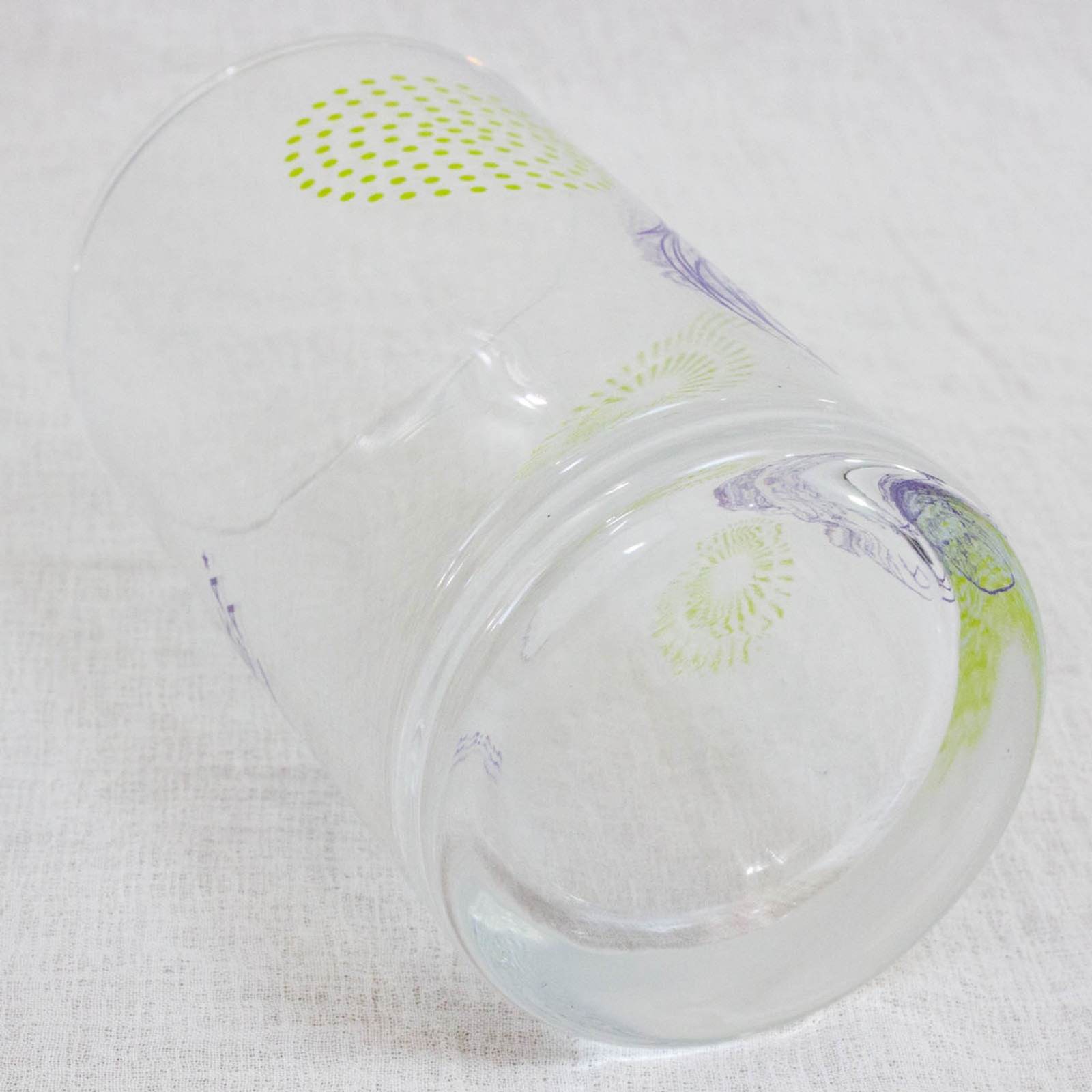 Puella Magi Madoka Magica Homura Akemi Original Glass (Yukata ver.) JAPAN ANIME