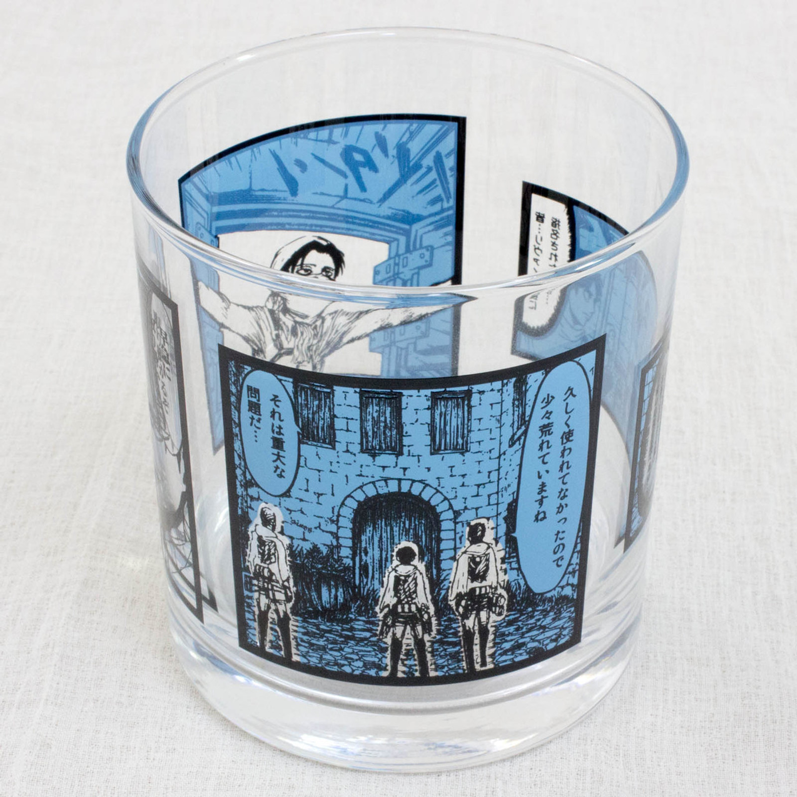 Attack on Titan Rock Glass Banpresto JAPAN ANIME MANGA  5