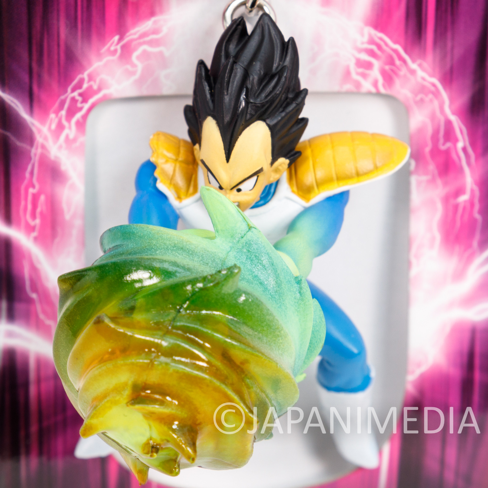 Dragon Ball Z Vegeta Super Effect Mascot Figure Key Chain JAPAN ANIME MANGA