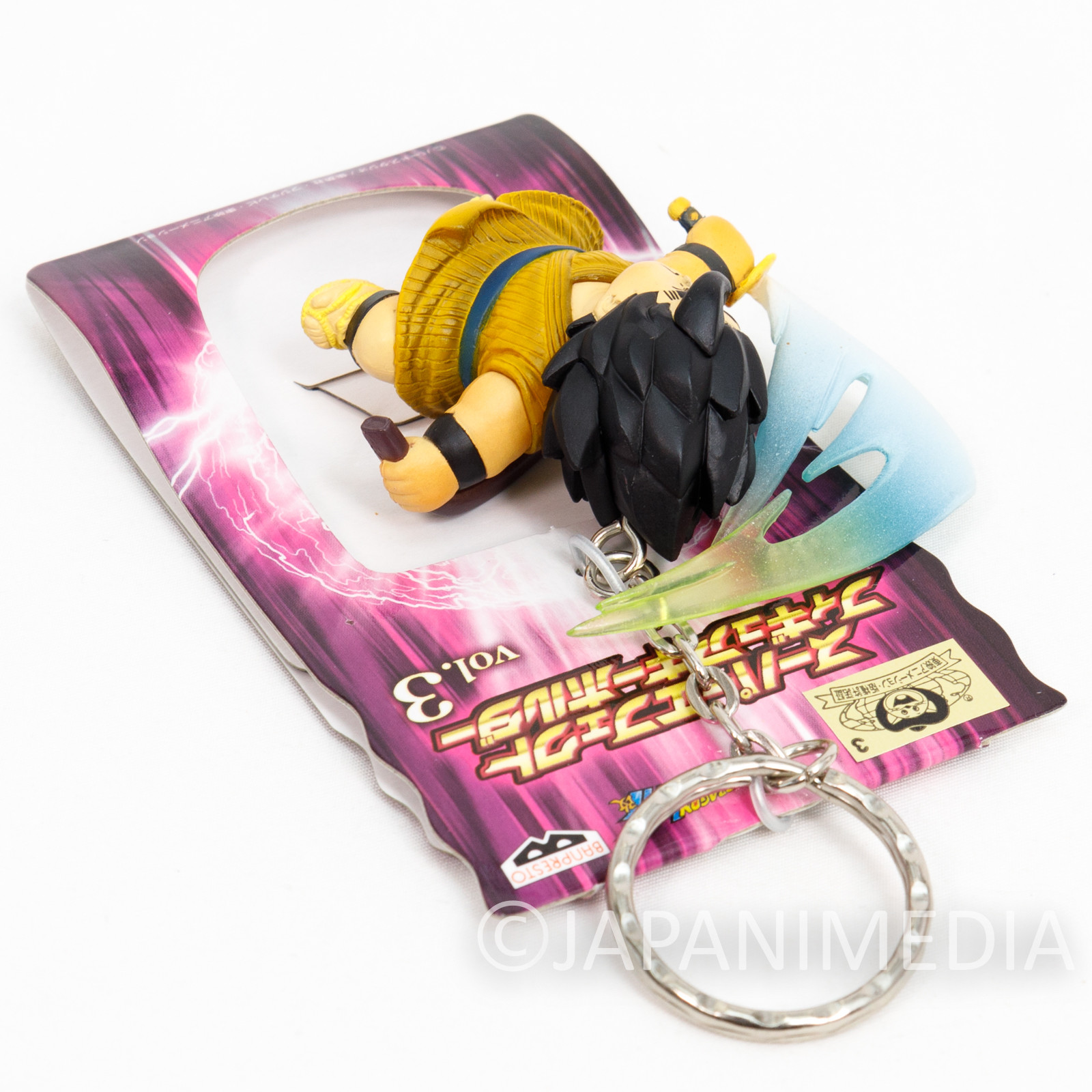 Dragon Ball KAI Yajirobe Super Effect Mascot Figure Key Chain JAPAN ANIME MANGA
