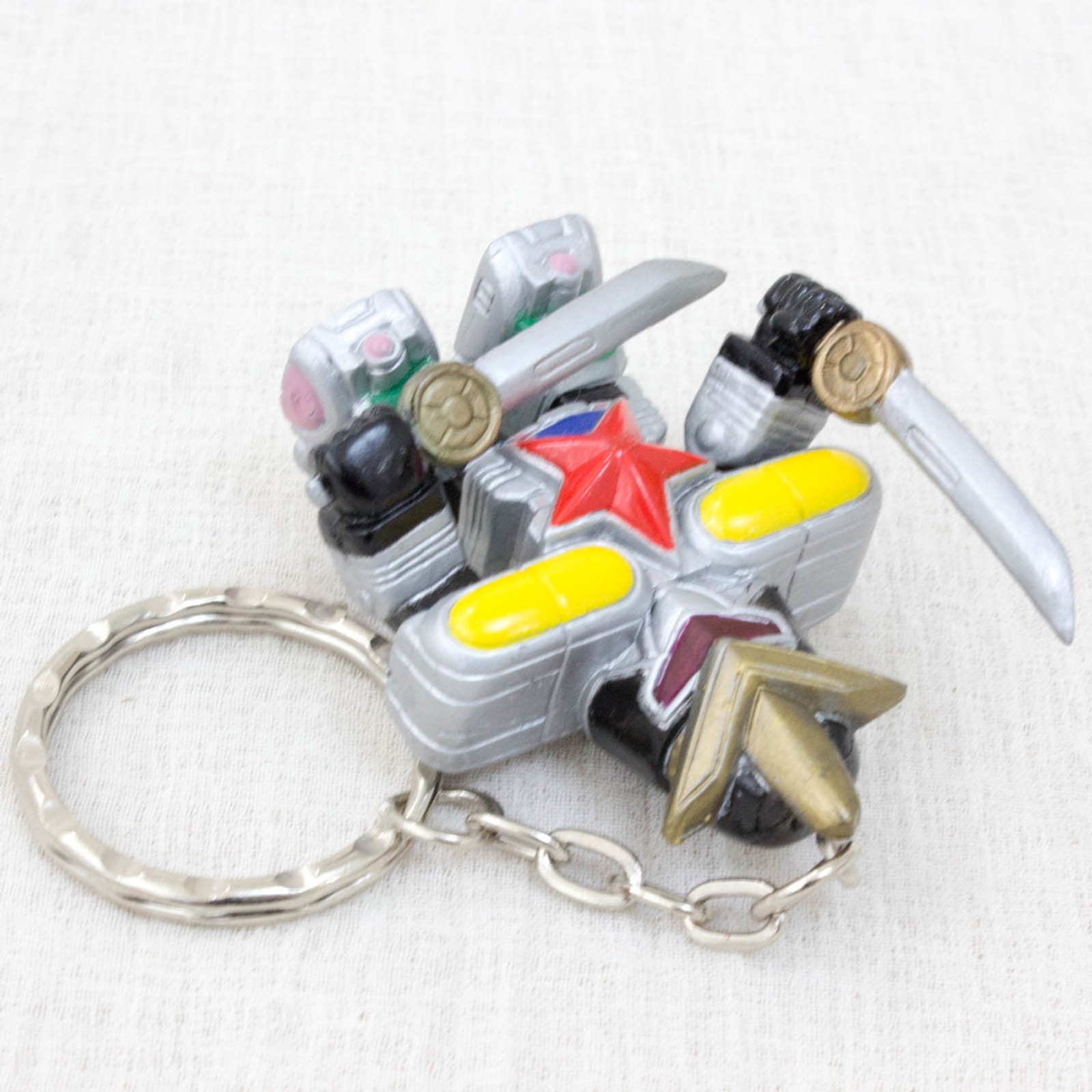 Choriki Sentai Ohranger OhBlocker Figure Key Chain Banpresto JAPAN TOKUSATSU