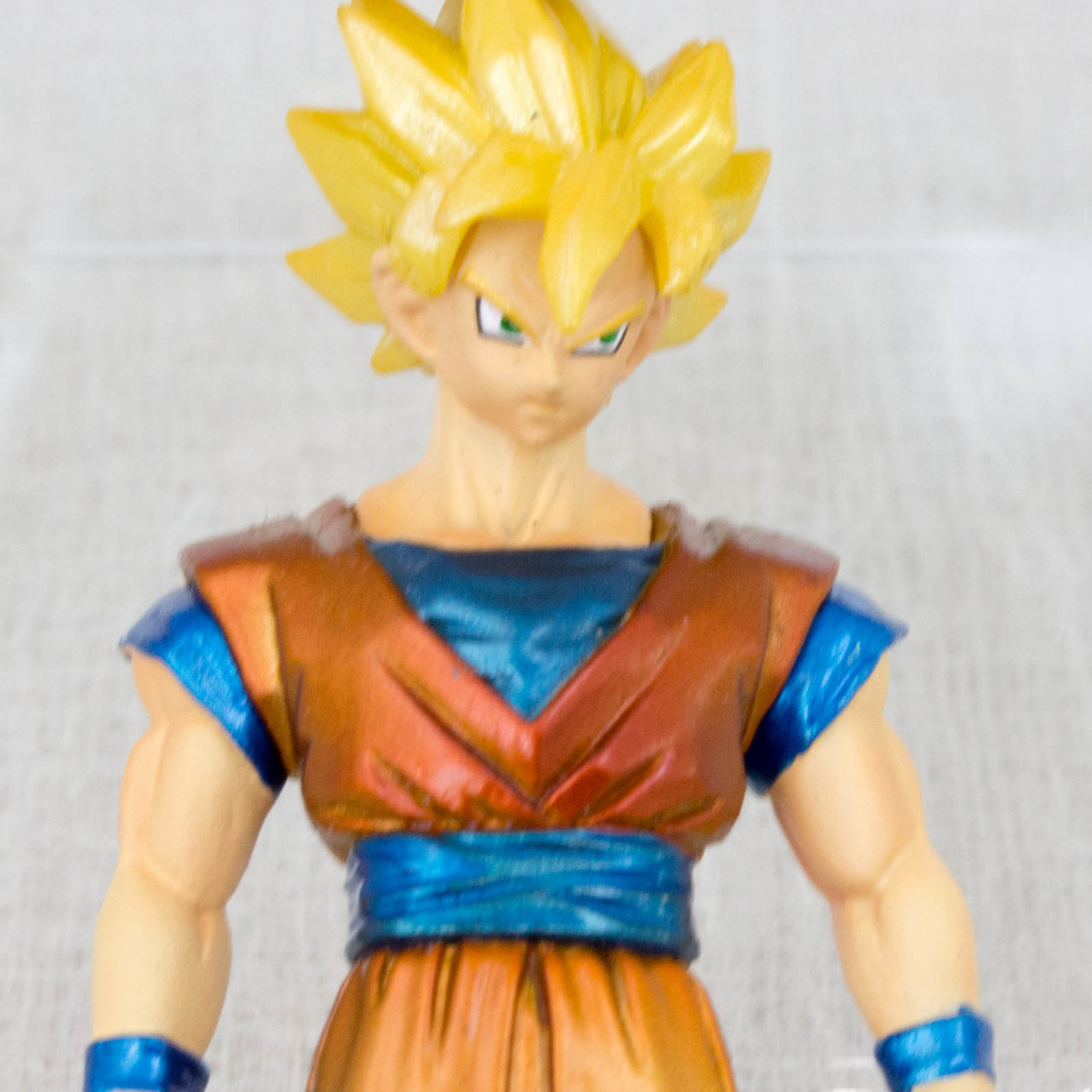 Dragon Ball Z Super Saiyan Son Gokou High Grade Coloring Figure Key Chain JAPAN