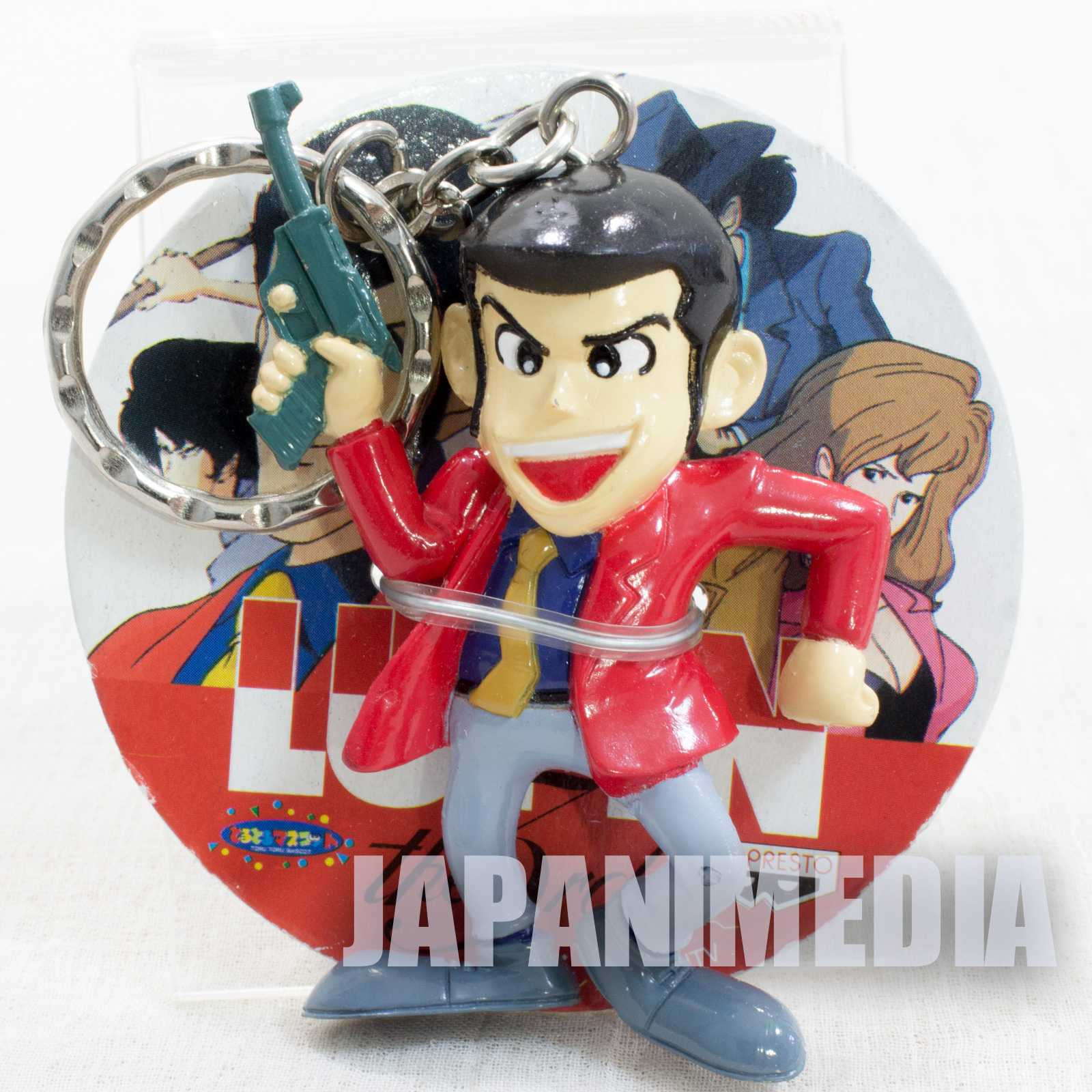 Lupin the Third (3rd) LUPIN Figure Keychain Banpresto JAPAN ANIME MANGA Japanimedia Store FRONT Lupin the Third (3rd) LUPIN Figure Keychain Banpresto JAPAN ANIME MANGA Japanimedia Store FRONT