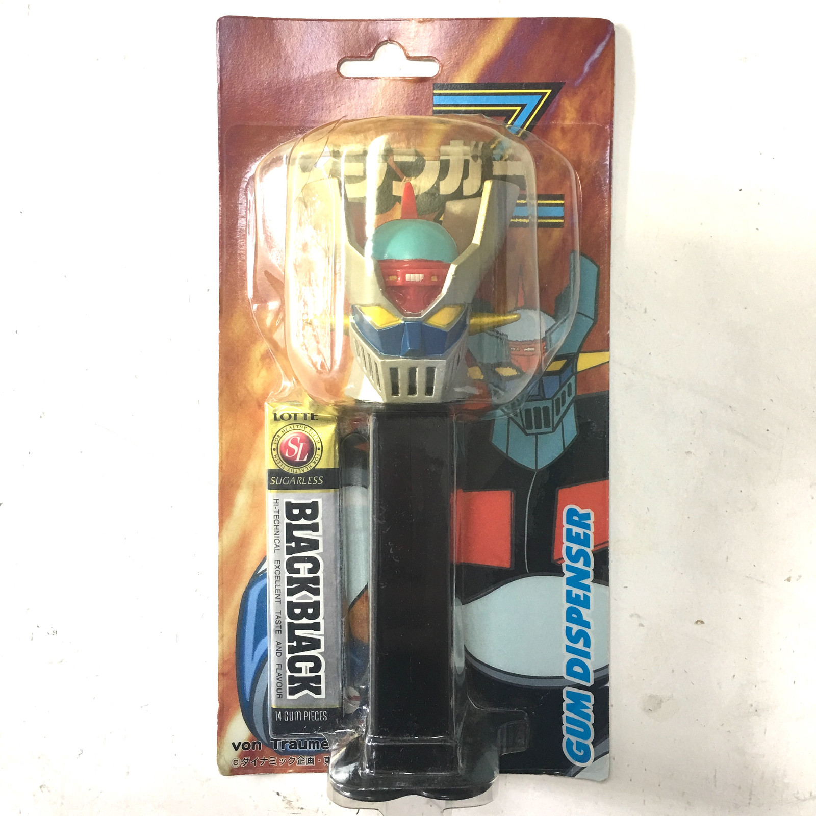 RARE! Mazinger  Ver. Gum Dispenser 6" Figure JAPAN GAME PEZ