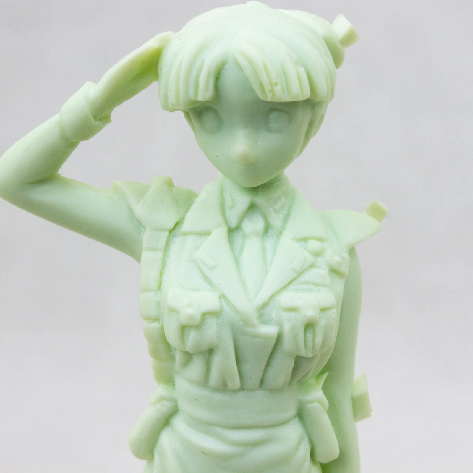 Silent Mobius Yuki Saiko 1/15 Scale Resin Cast Model Kit Figure Kaiyodo JAPAN