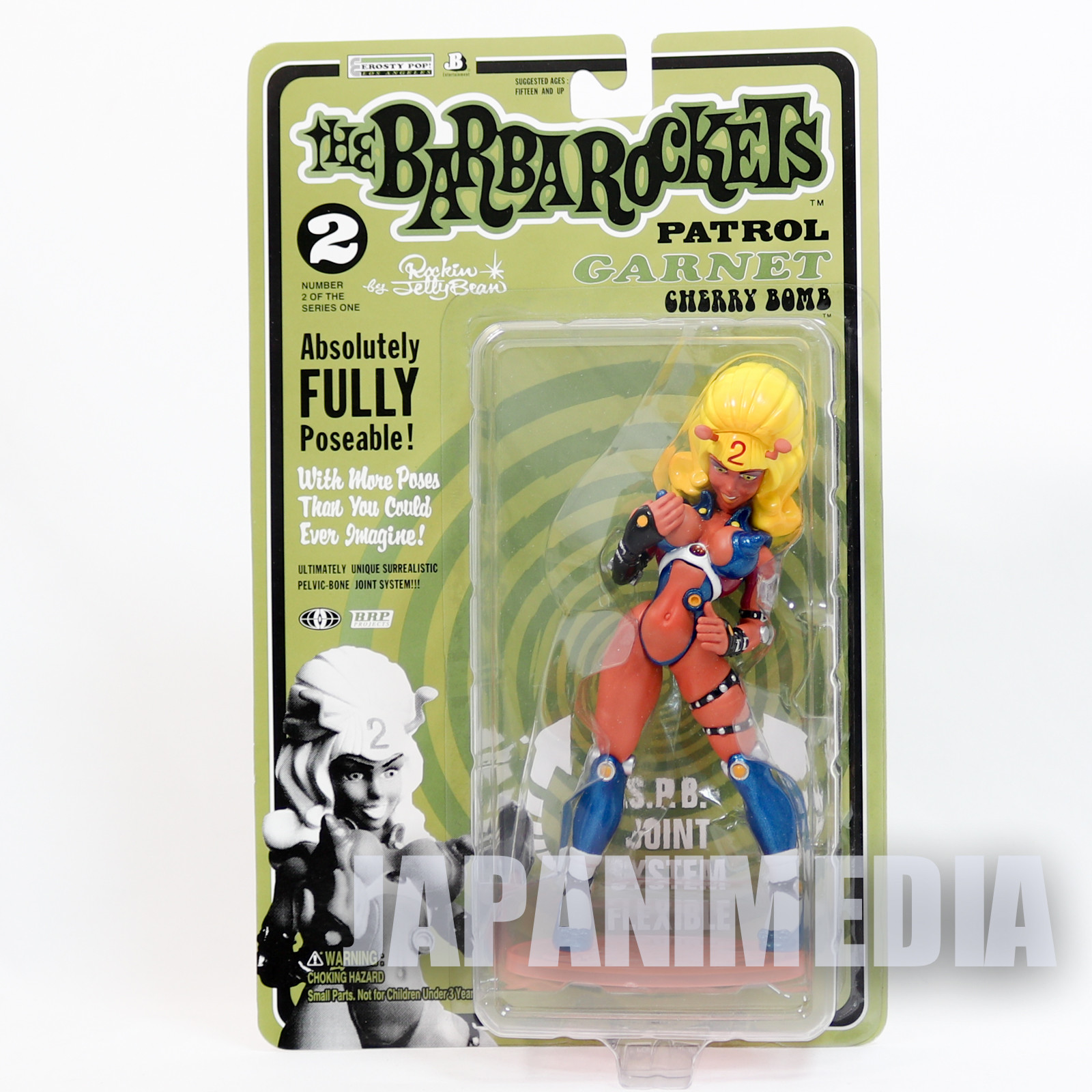 Barba Rockets Patrol Garnet 1/10 Action Figure Rockin' Jelly Bean