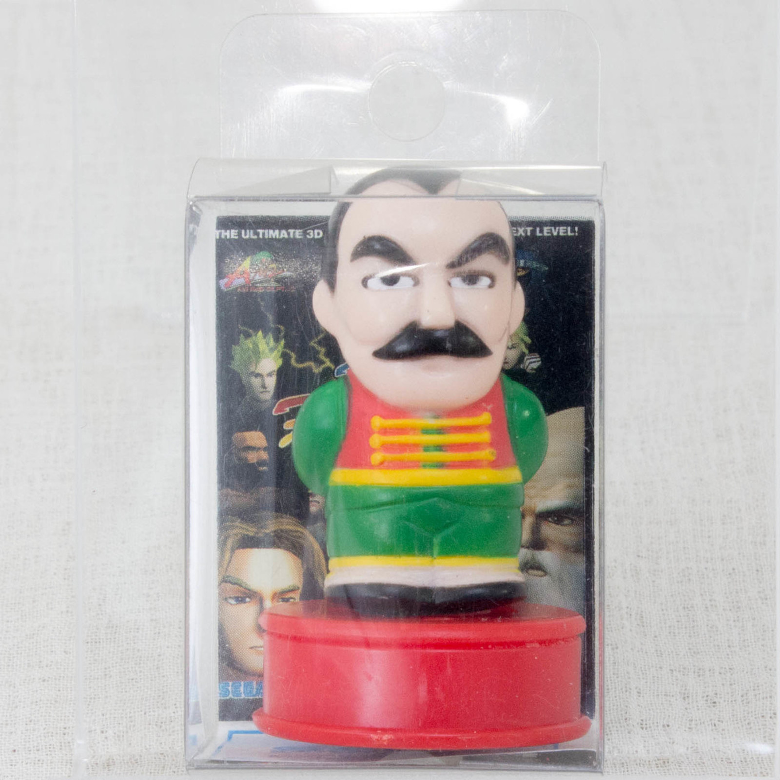 Virtua Fighter 2 Lau Chan Mascot Stamp SEGA 1994 JAPAN GAME FIGURE