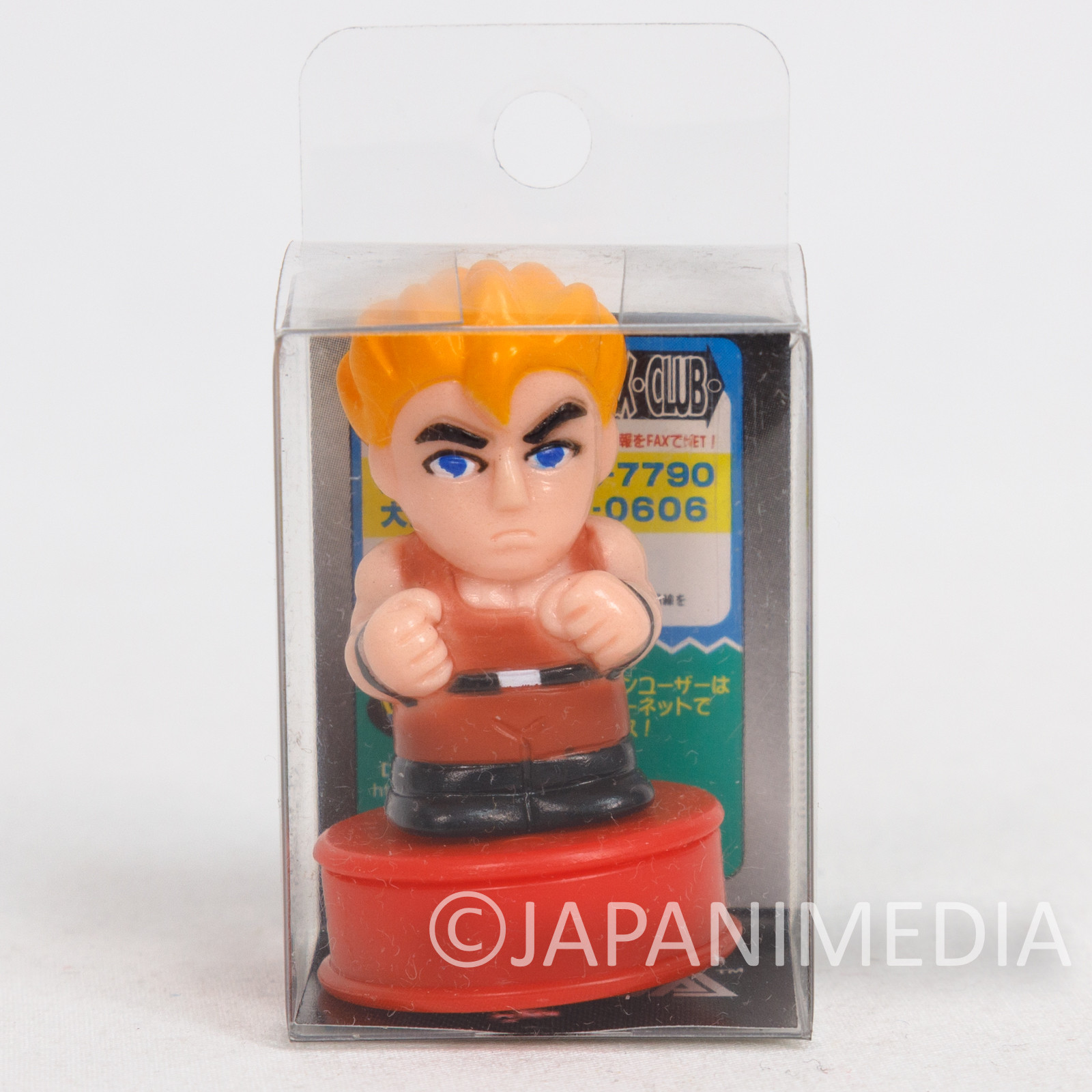 Virtua Fighter 2 Jacky Bryant Mascot Stamp SEGA 1994 JAPAN GAME FIGURE