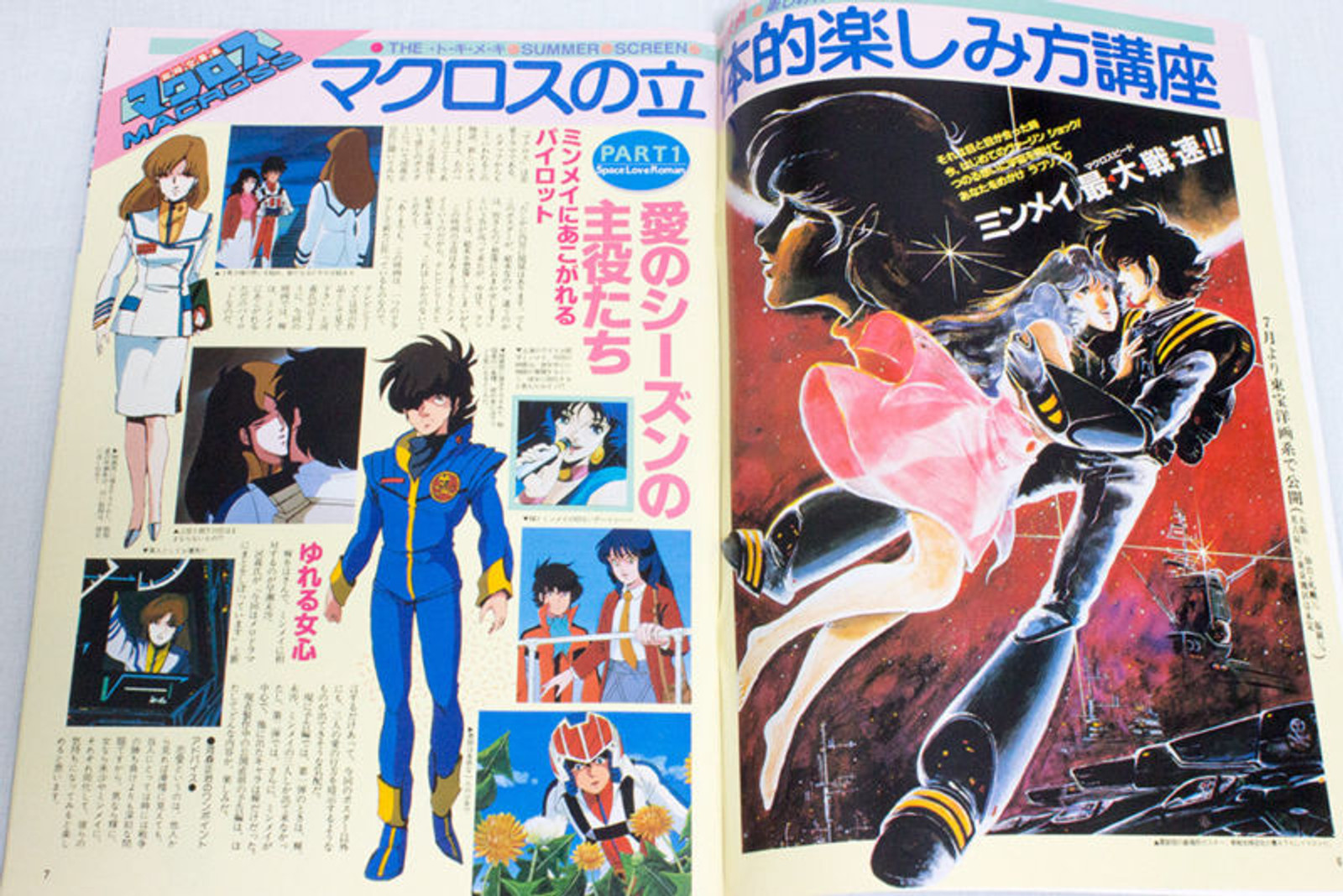 Animedia Japan Anime Magazine 06/1984 Vol.36 MACROSS VIFAM L-GAIM