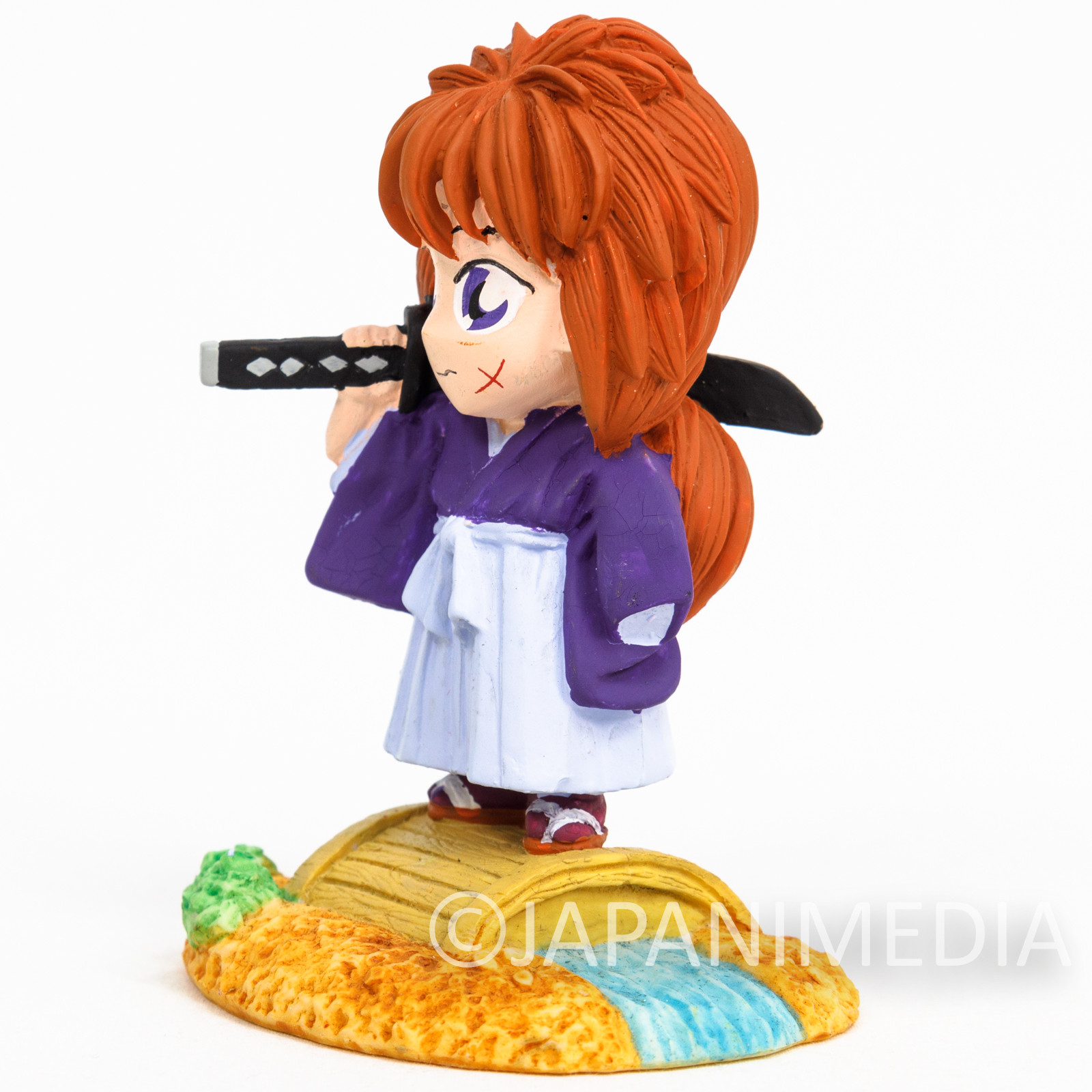 Rurouni Kenshin Himura Polystone Figure Normal Face JAPAN ANIME MANGA