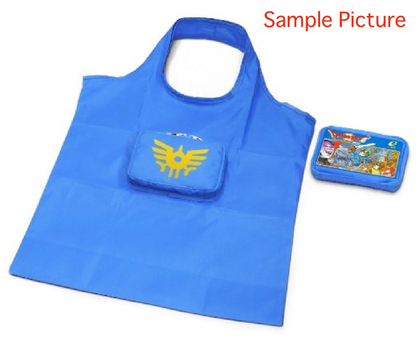 Dragon Quest 2 Jacket Cover Folding Tote Bag JAPAN GAME AKIRA TORIYAMA