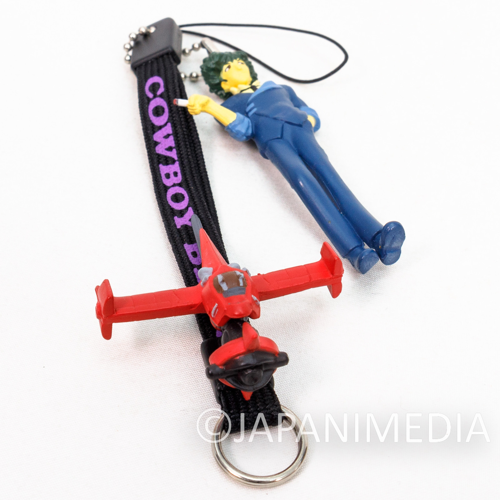 Cowboy Bebop Spike Spiegel & Sword Fish Figure Strap JAPAN ANIME