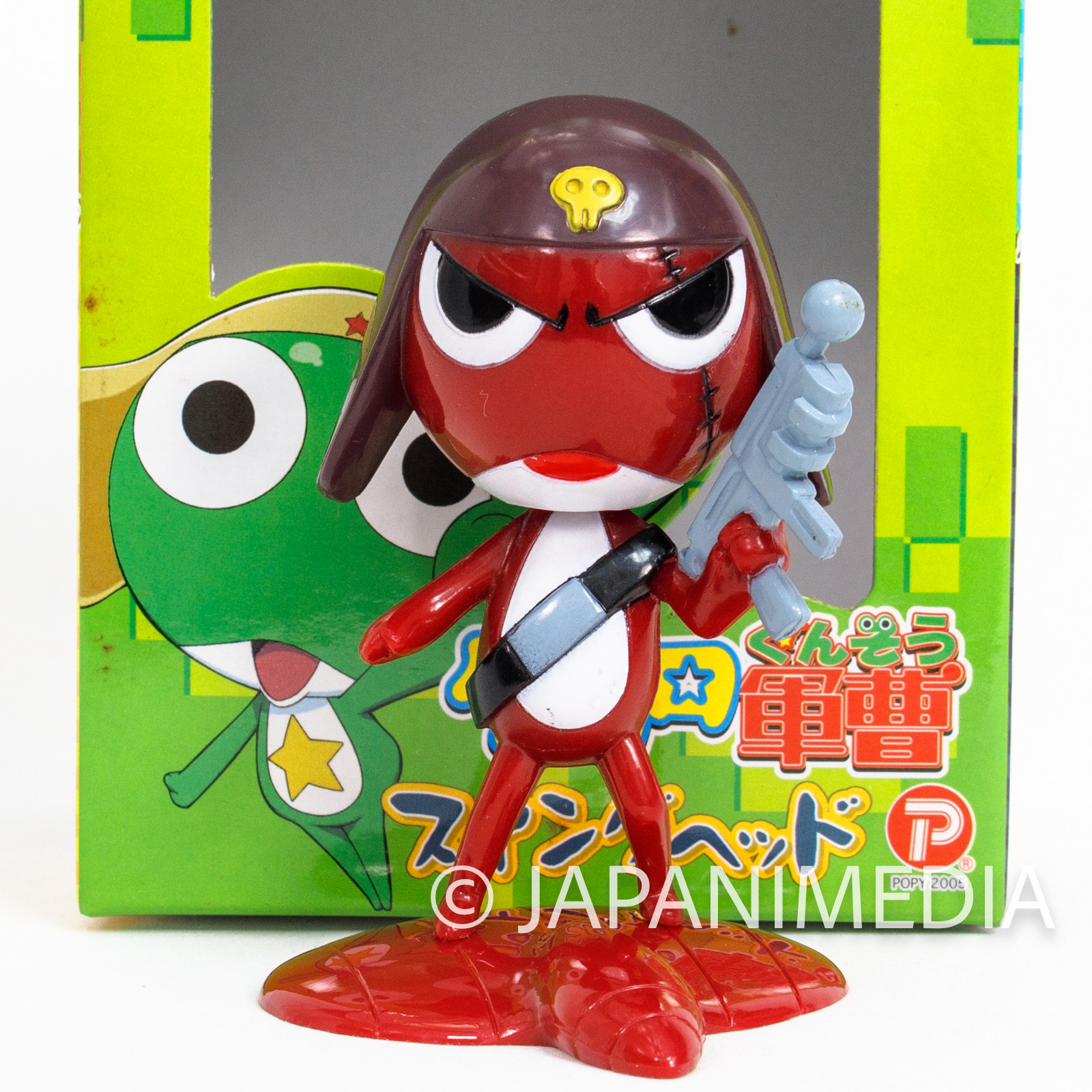 Sgt. Frog Keroro Gunso GIRORO Swing Bubble Head Figure JAPAN ANIME MANGA