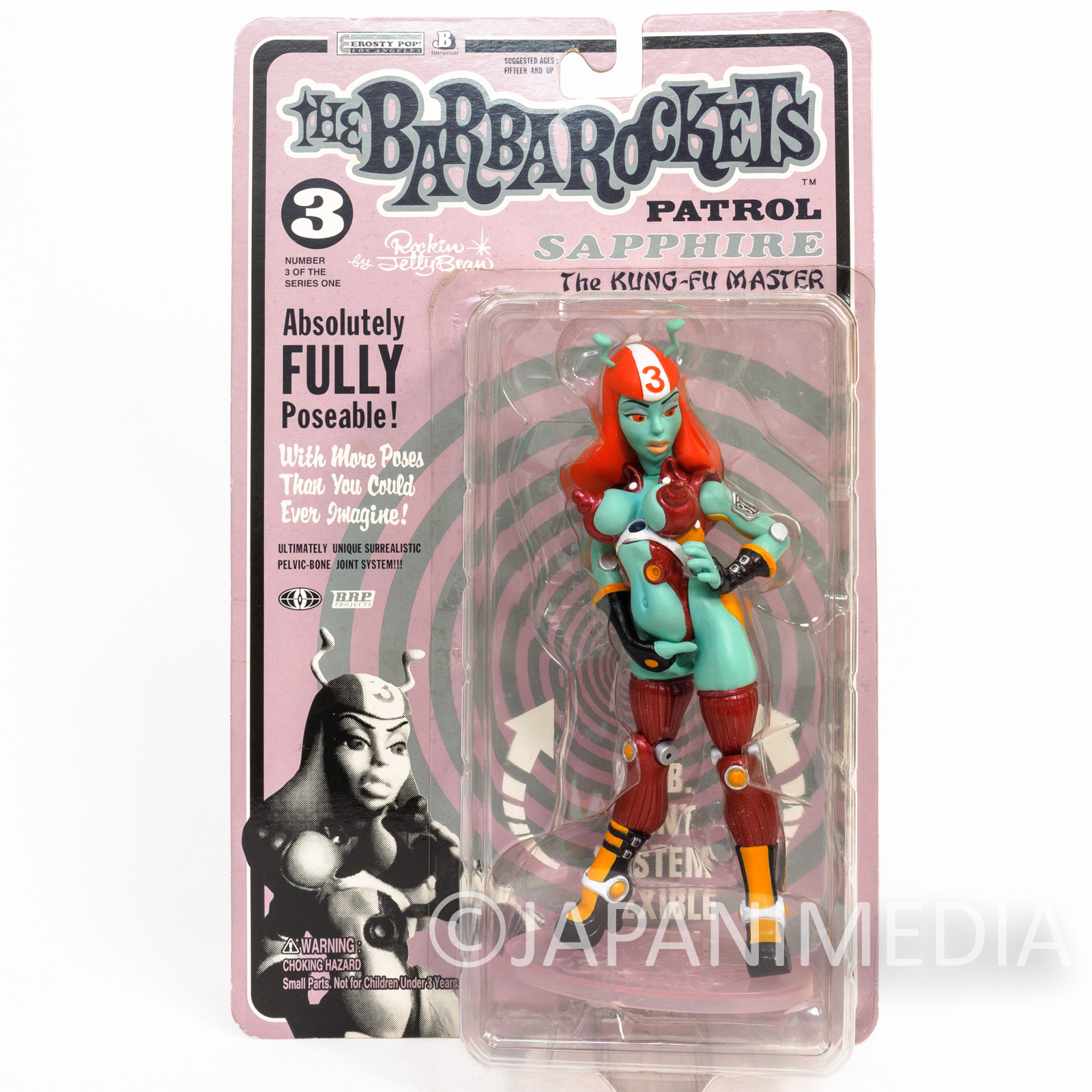 Barba Rockets Patrol Sapphire 1/10 Action Figure Rockin' Jelly 