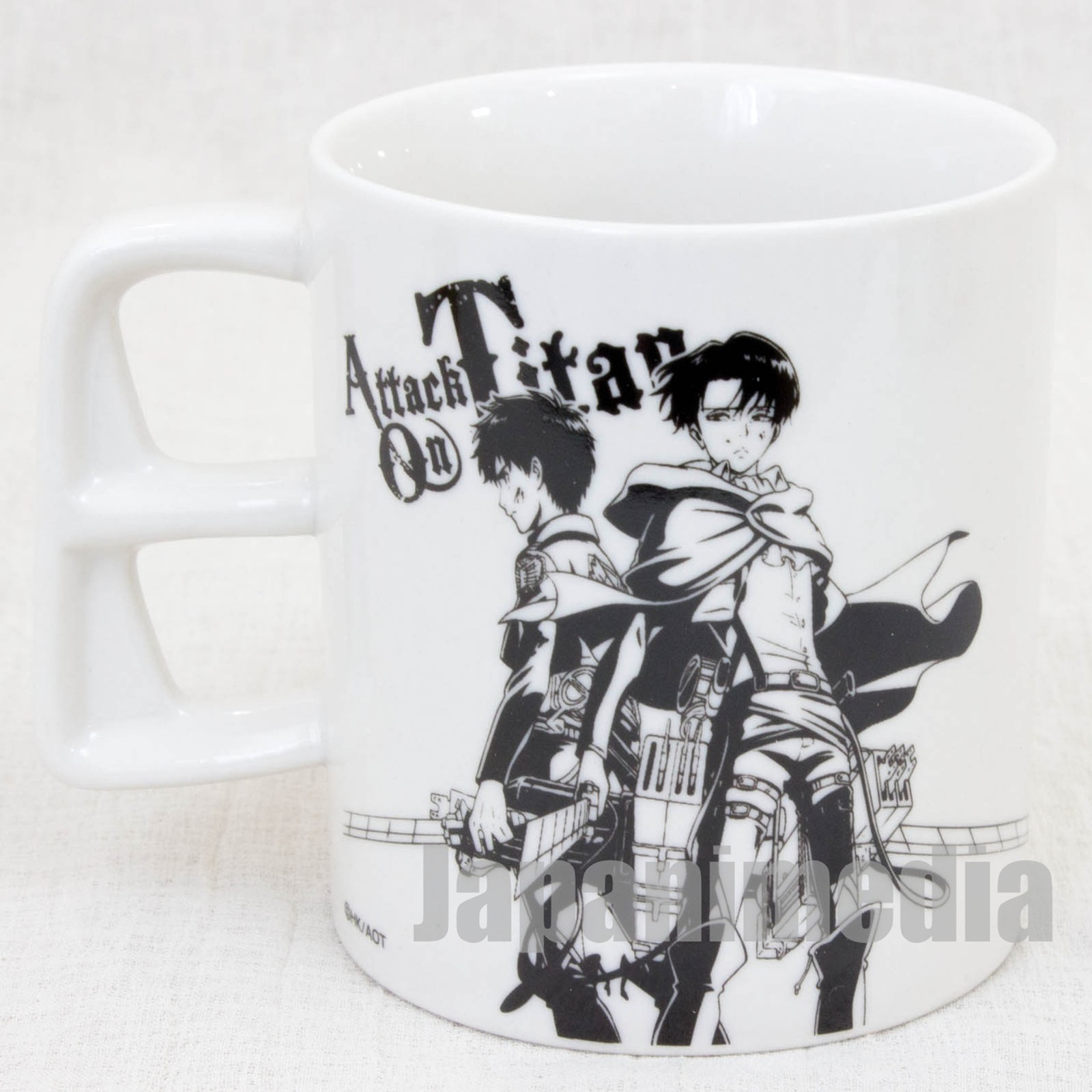 Attack on Titan Mug Eren Yeager & Levi Banpresto JAPAN ANIME MANGA