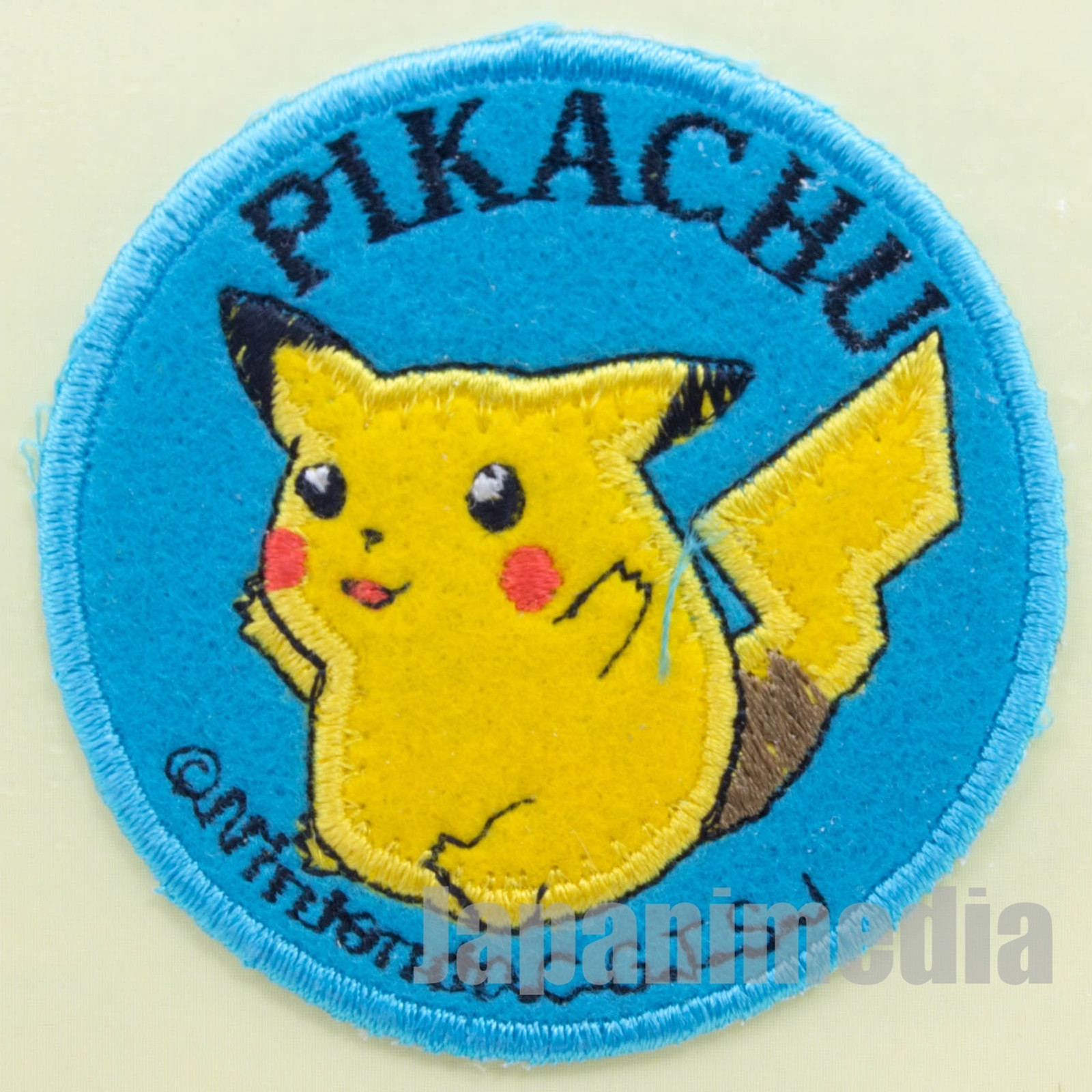 Mega Lucario - Iron on patch - Shiny Metallic Embroidered. Pokemon patch.