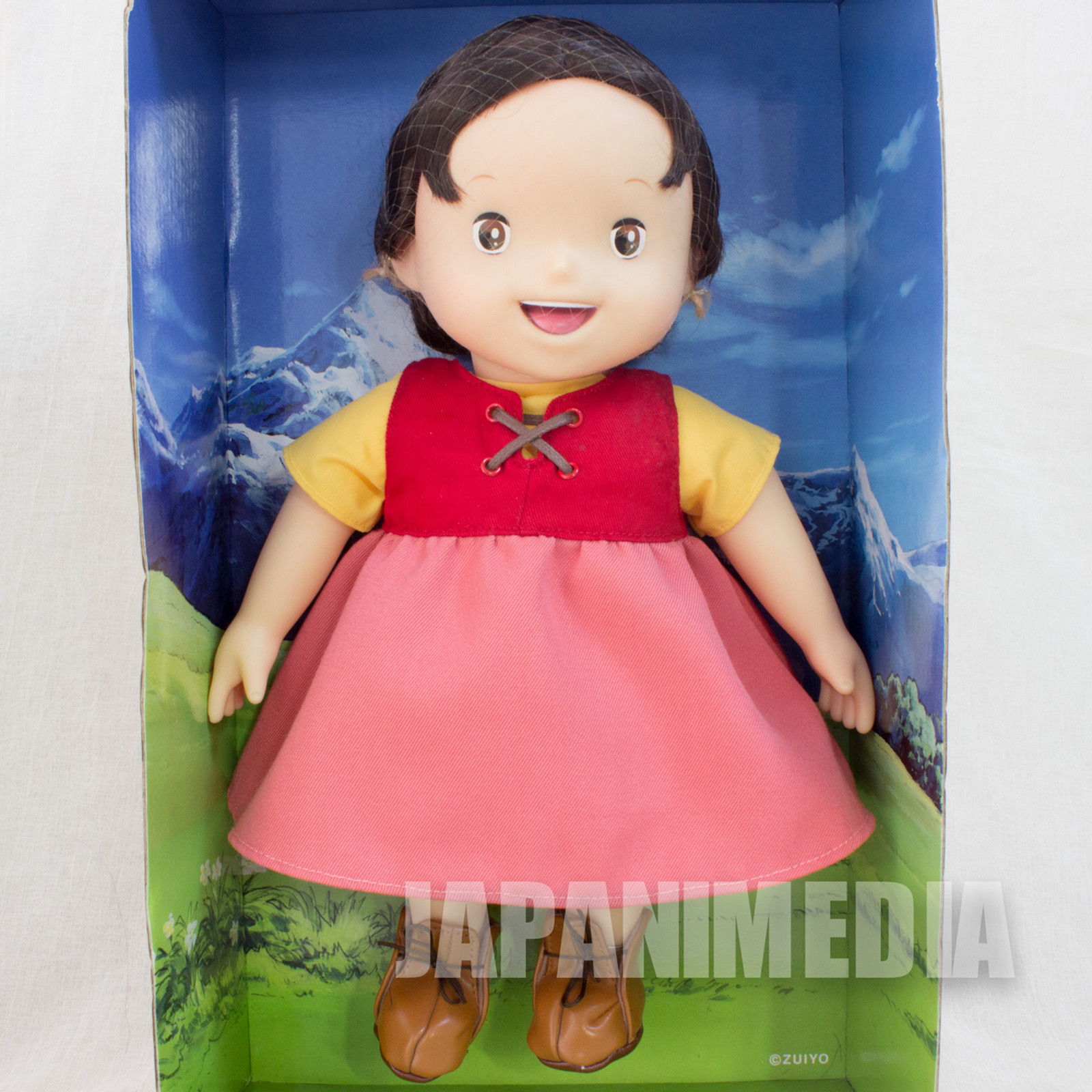 Heidi Girl of the Alps HEIDI 13" Big Figure Doll Sekiguchi JAPAN ANIME MANGA