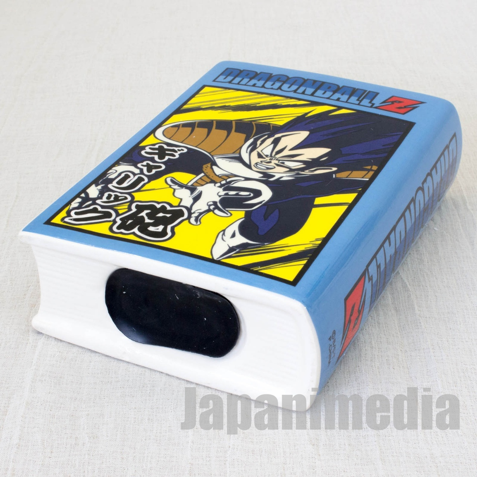 Dragon Ball Z Book Type Coin Bank Vegeta Galick Gun JAPAN ANIME MANGA