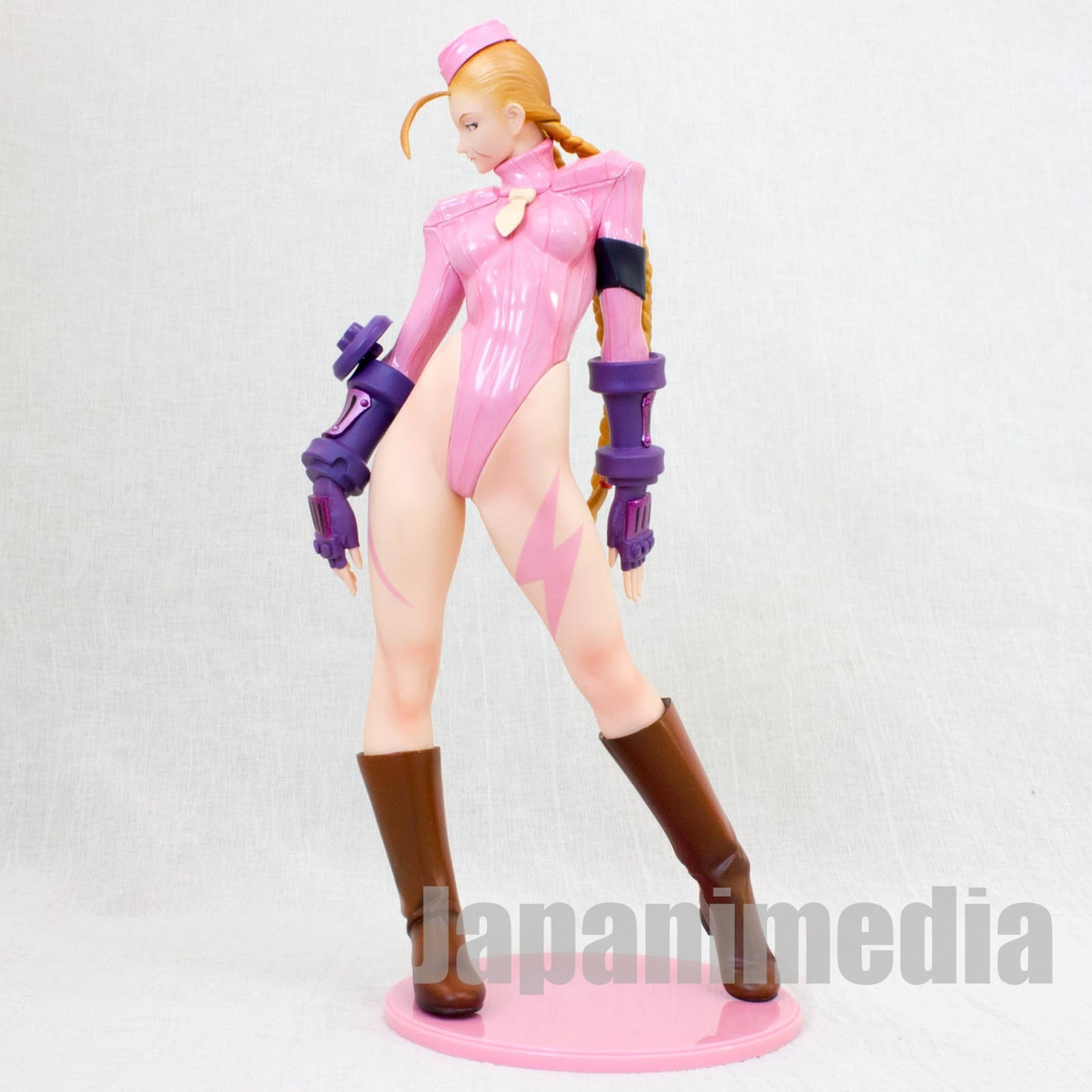 Street Fighter ZERO 3 Cammy Figure Pink Ver. Kaiyodo Capcom JAPAN