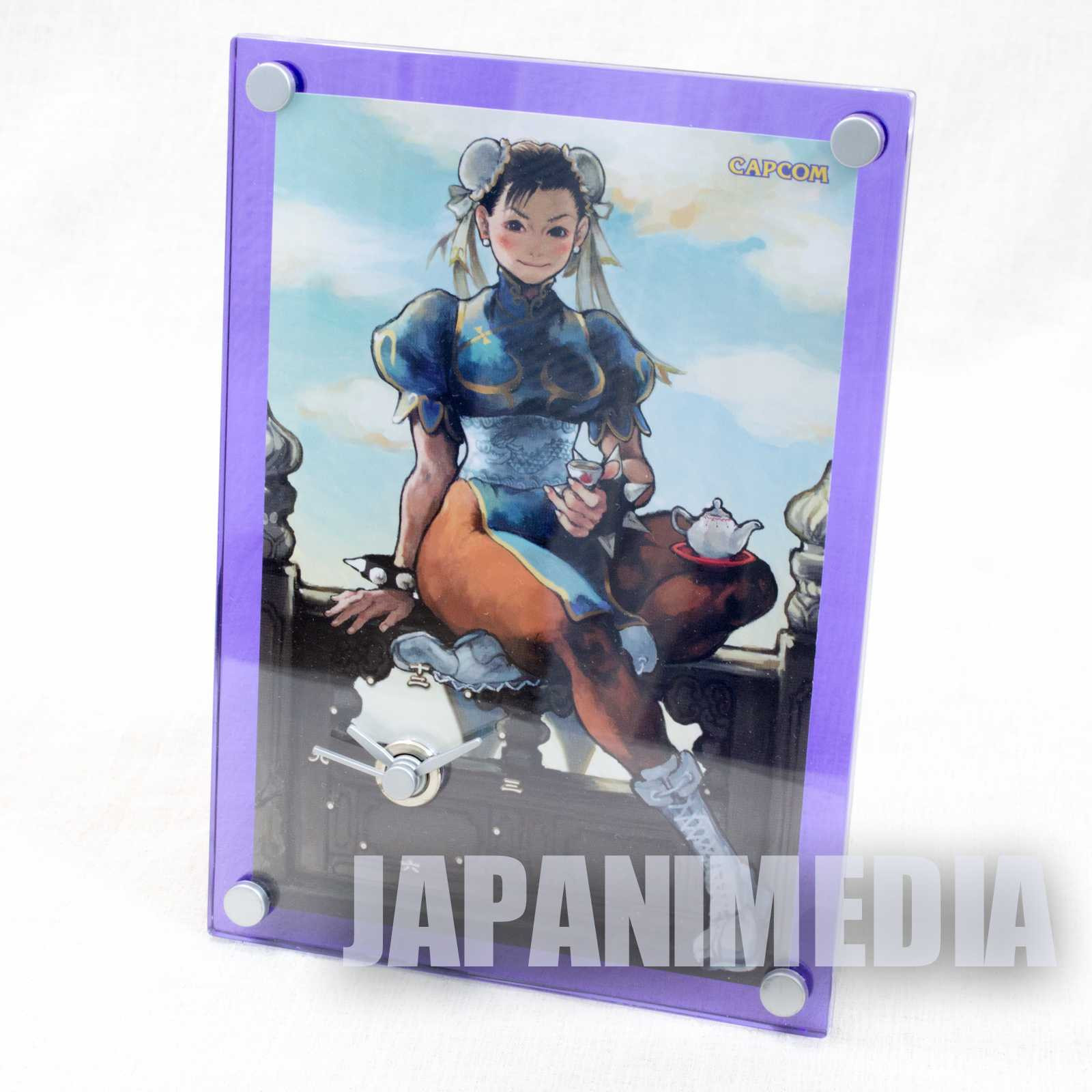 Capcom Character Picture Clock Causing draw Illustration Chun Li JAPAN GAME Japanimedia Store 3