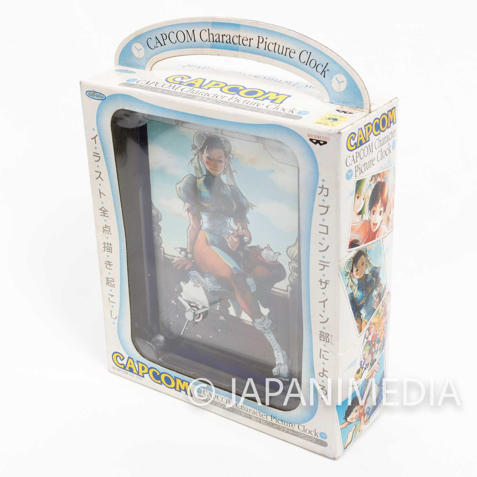 Capcom Character Picture Clock Causing draw Illustration Chun Li JAPAN GAME Japanimedia Store 7