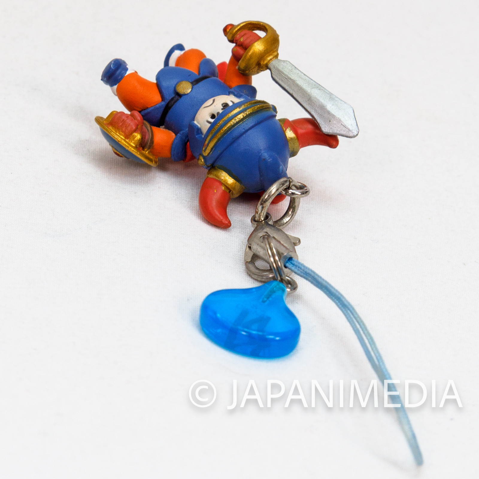 RARE Dragon Quest I Brave Hero Mascot Figure Strap with Slime Charm | Japanimedia Store 5