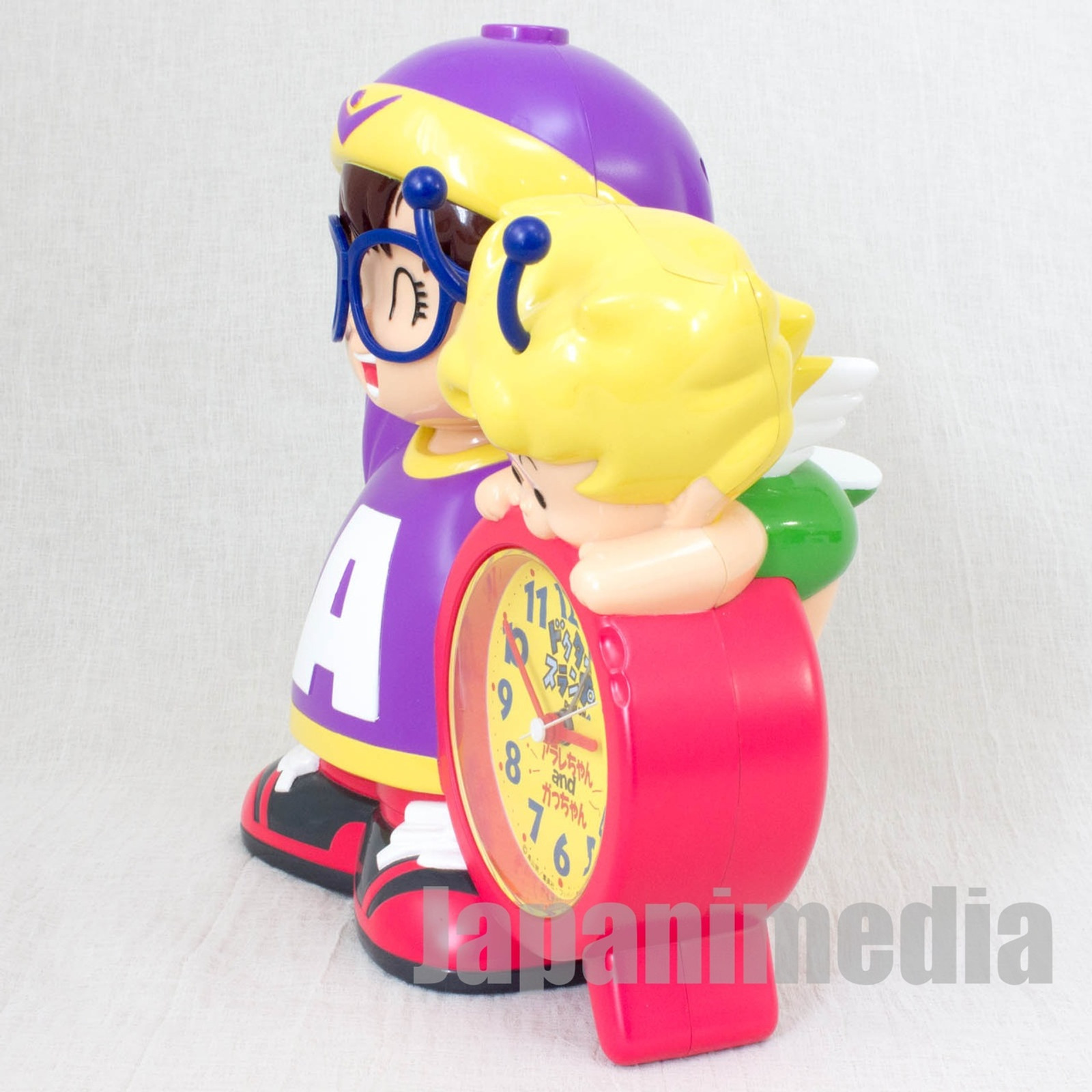 Dr. Slump Arale Chan & Gatchan Figure Talking Alarm Clock JAPAN ANIME