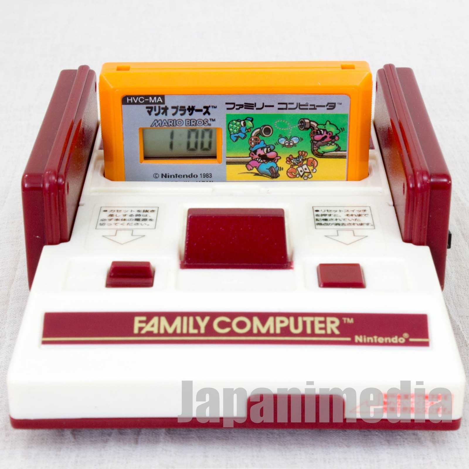 Nintendo Famicom Type Figure Alarm Clock Mario Bro. Ver. Banpresto JAPAN