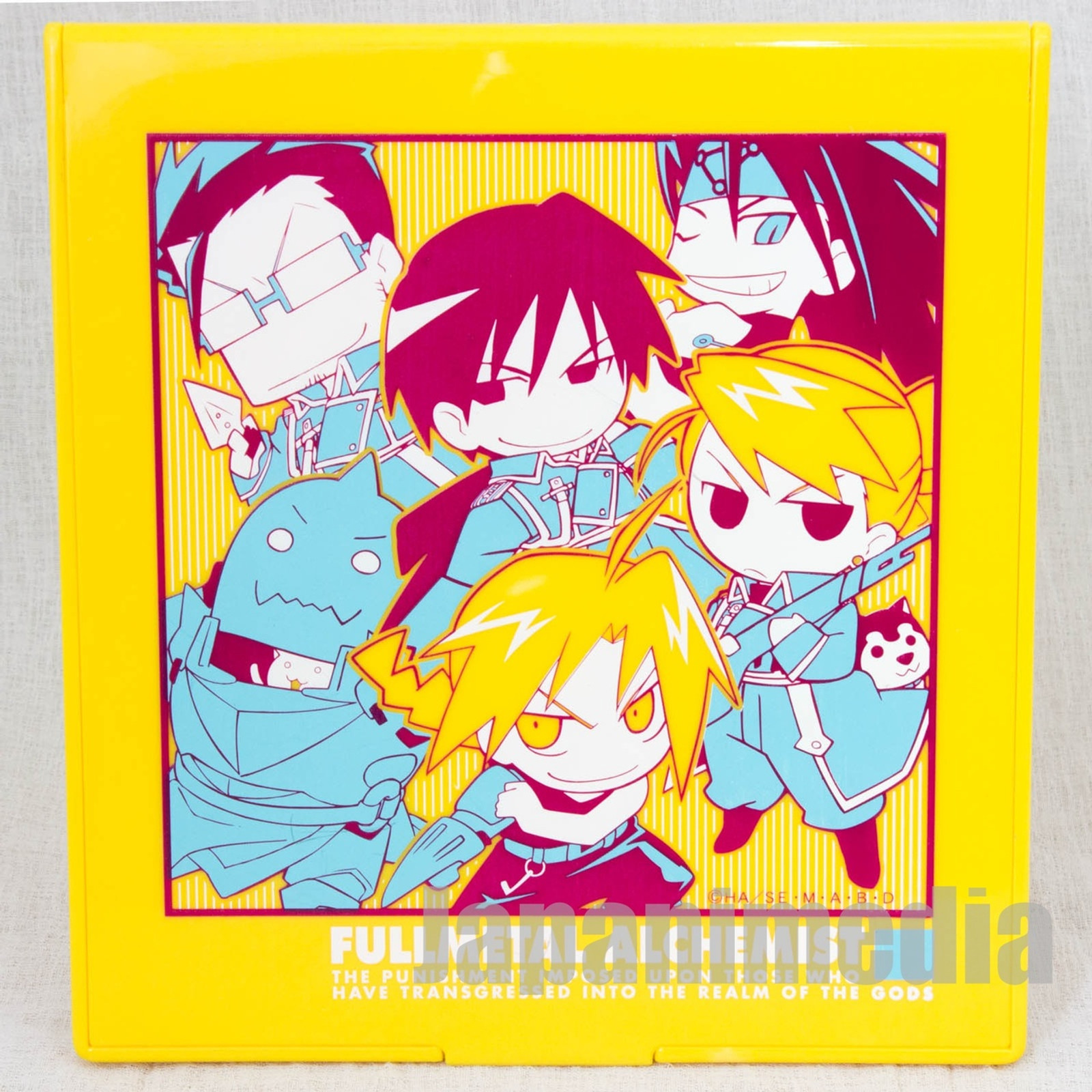 FullMetal Alchemist Folding Desktop Mirror [Edward / Alphonse / Roy / Hughes / Riza / Envy] Movic JAPAN ANIME