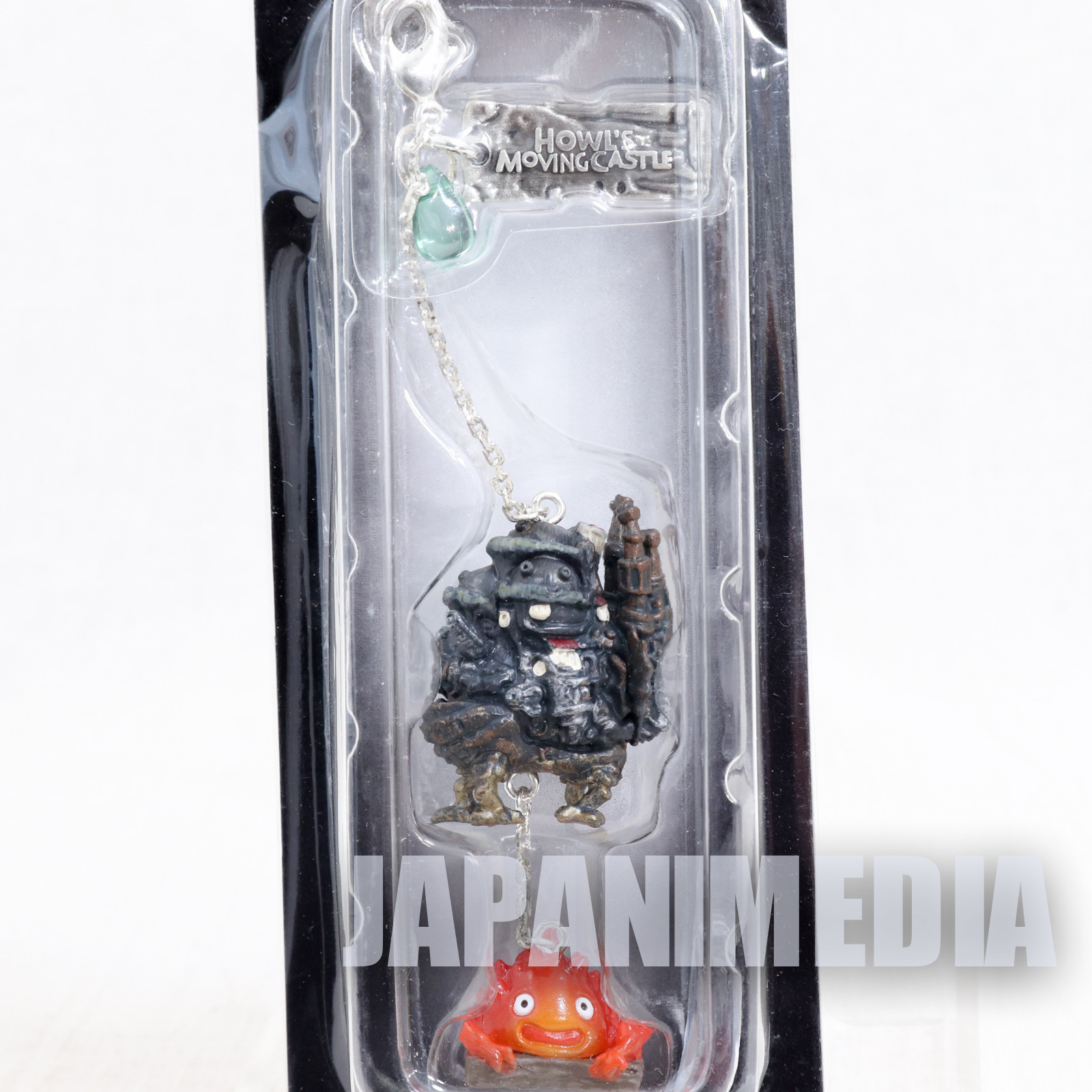 Howl's Moving Castle & Calcifer Figure Key Chain Benelic Ghibli JAPAN ANIME