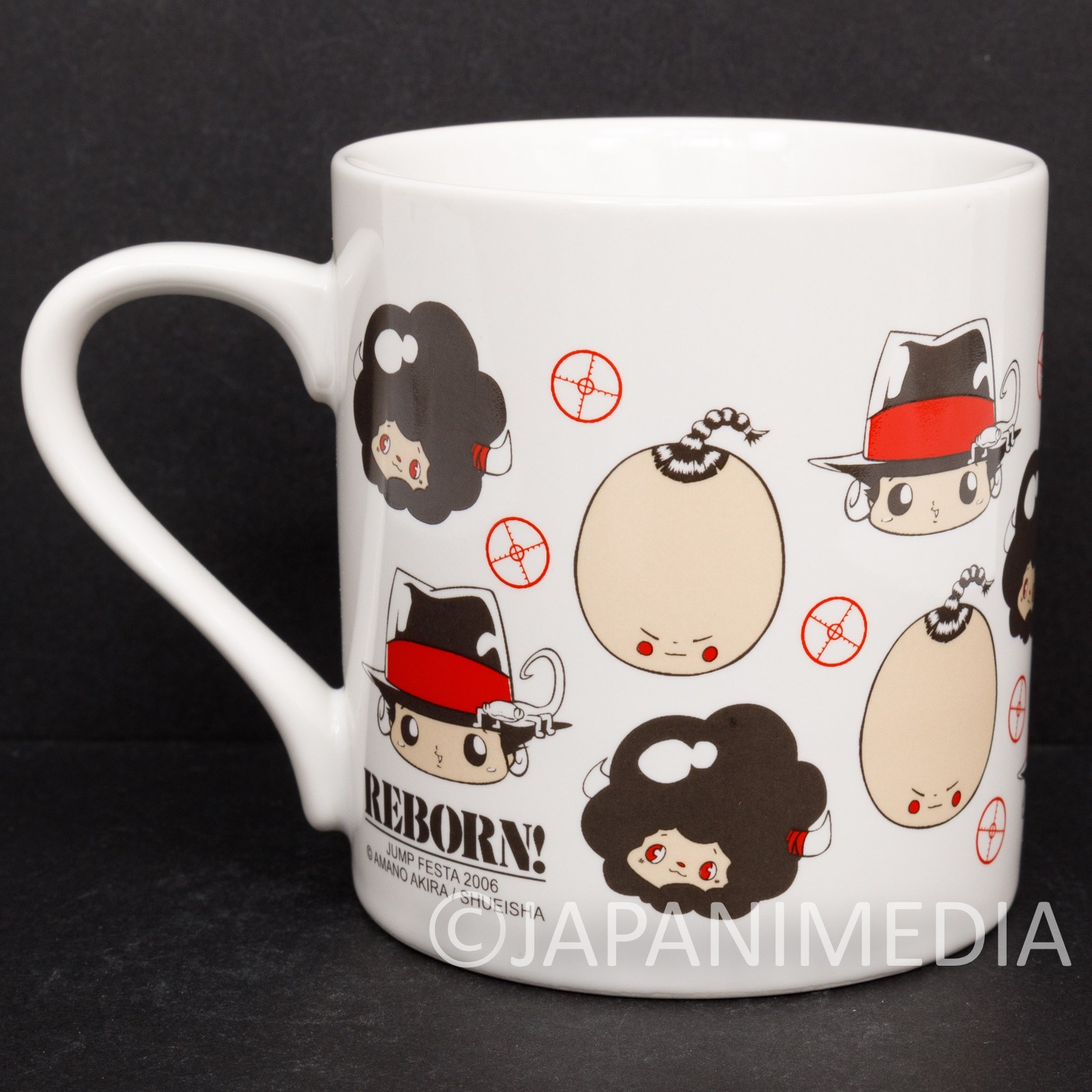 Katekyo Hitman REBORN! Mug Jump Festa 2006 [Reborn/Lambo/I-Pin]JAPAN ANIME MANGA SHONEN JUMP