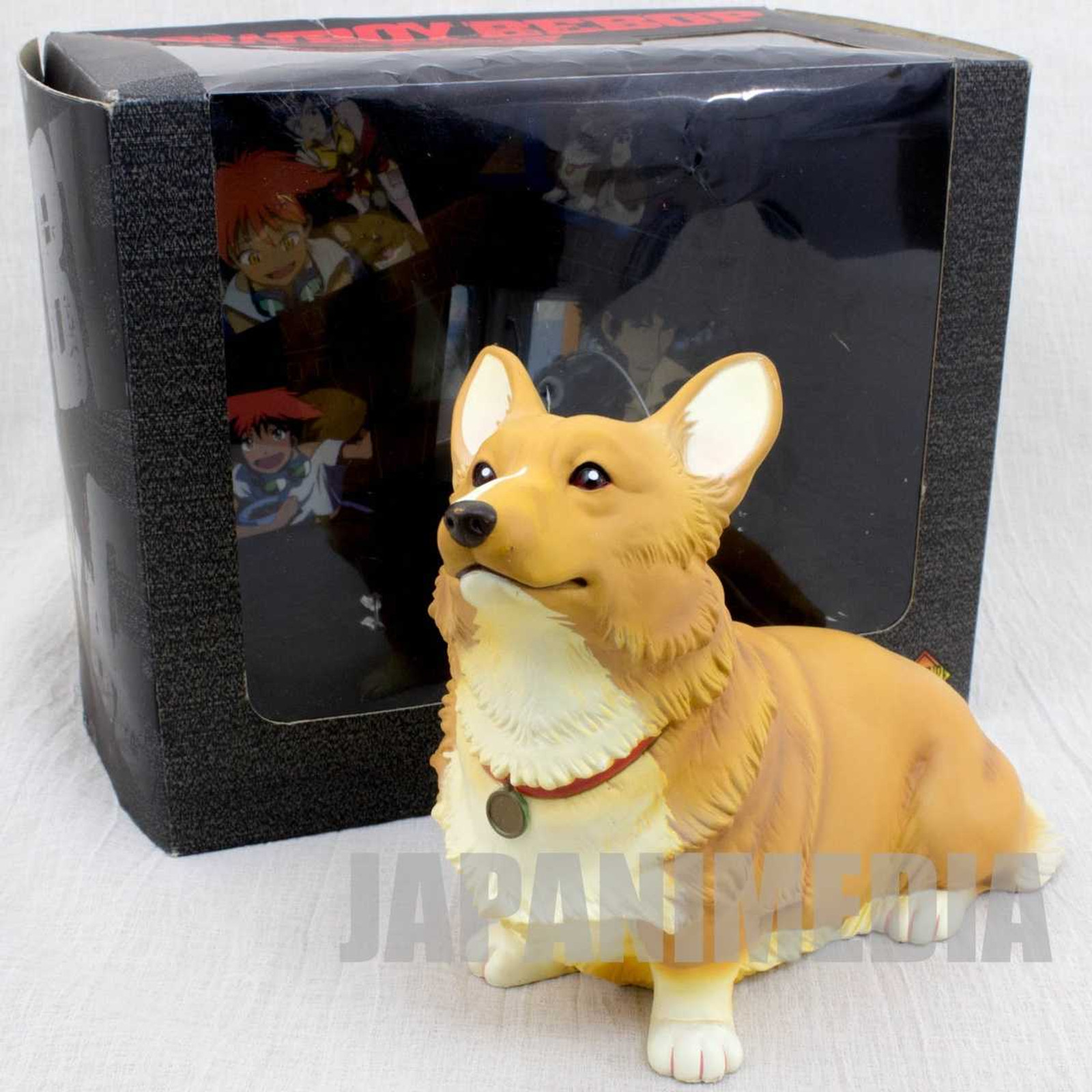 Cowboy Bebop Ein Corgi Dog Soft Vinyl Figure Fewture JAPAN ANIME MANGA Japanimedia Store FRONT Cowboy Bebop Ein Corgi Dog Soft Vinyl Figure Fewture JAPAN ANIME MANGA Japanimedia Store FRONT