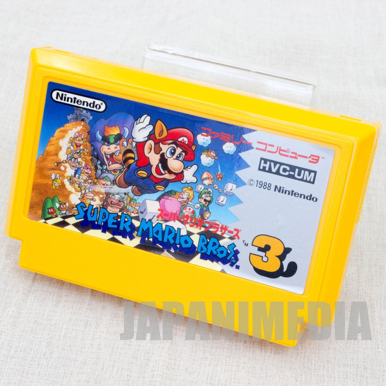 Super Mario Bros. 3 Cassette type Accessory Case Banpresto JAPAN Nintendo