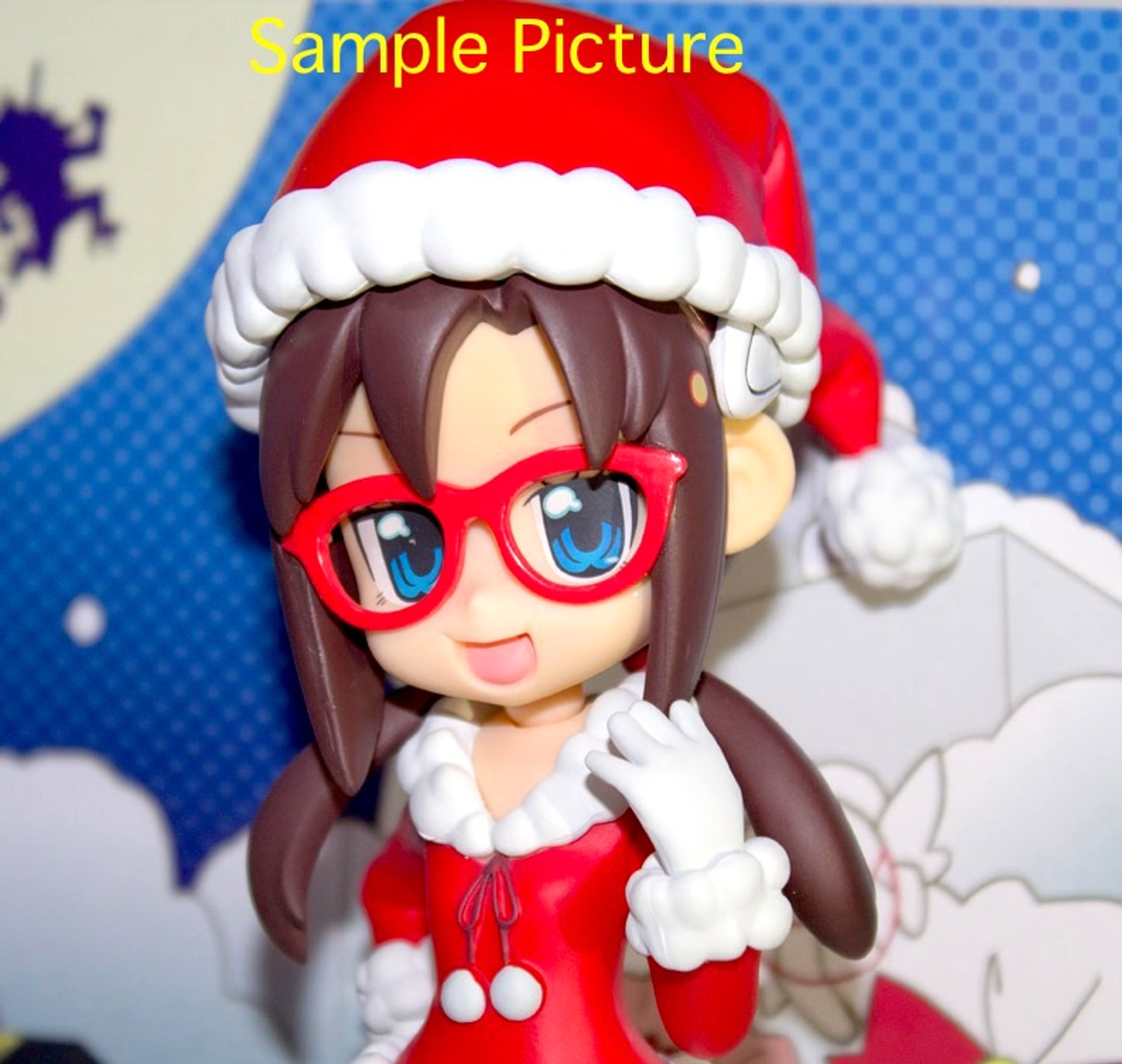 Evangelion Mari Illustrious PVC Figure Chirstmas Santa Ver. Puchi-EVA JAPAN